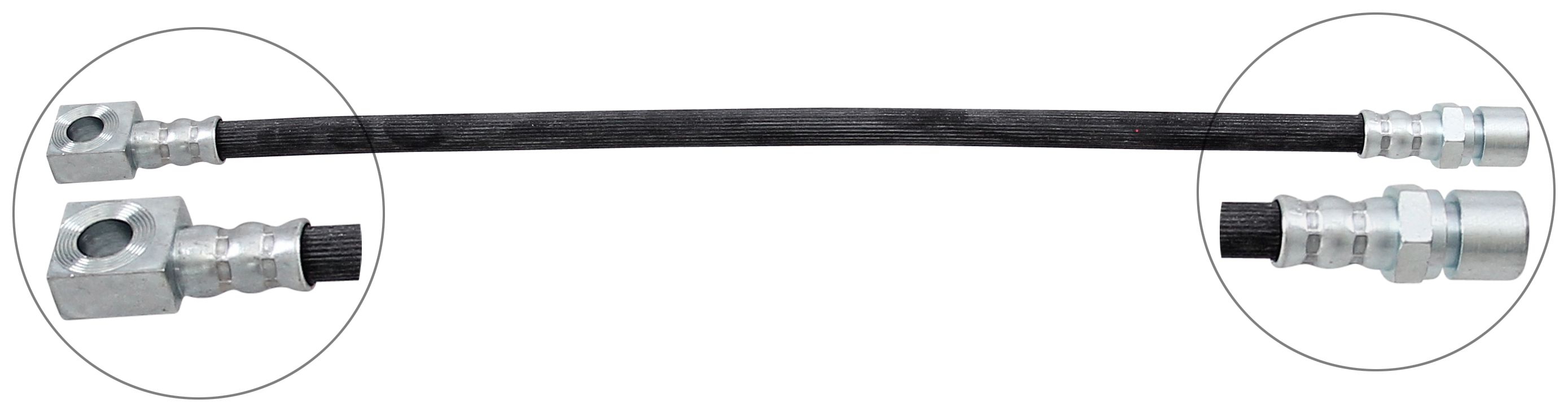 F.BECKER Bremseslange 11010609 for OPEL VAUXHALL