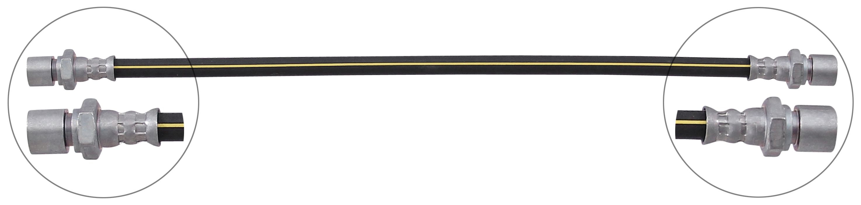 F.BECKER Bremseslange 11010610 for OPEL VAUXHALL