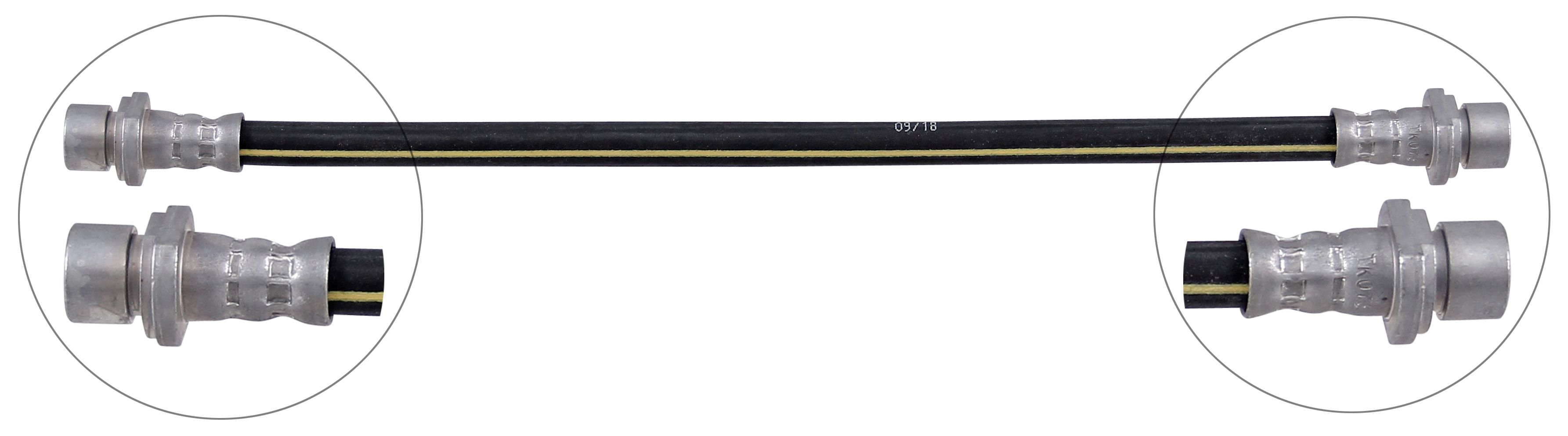 F.BECKER Bremseslange 11010818 for TOYOTA