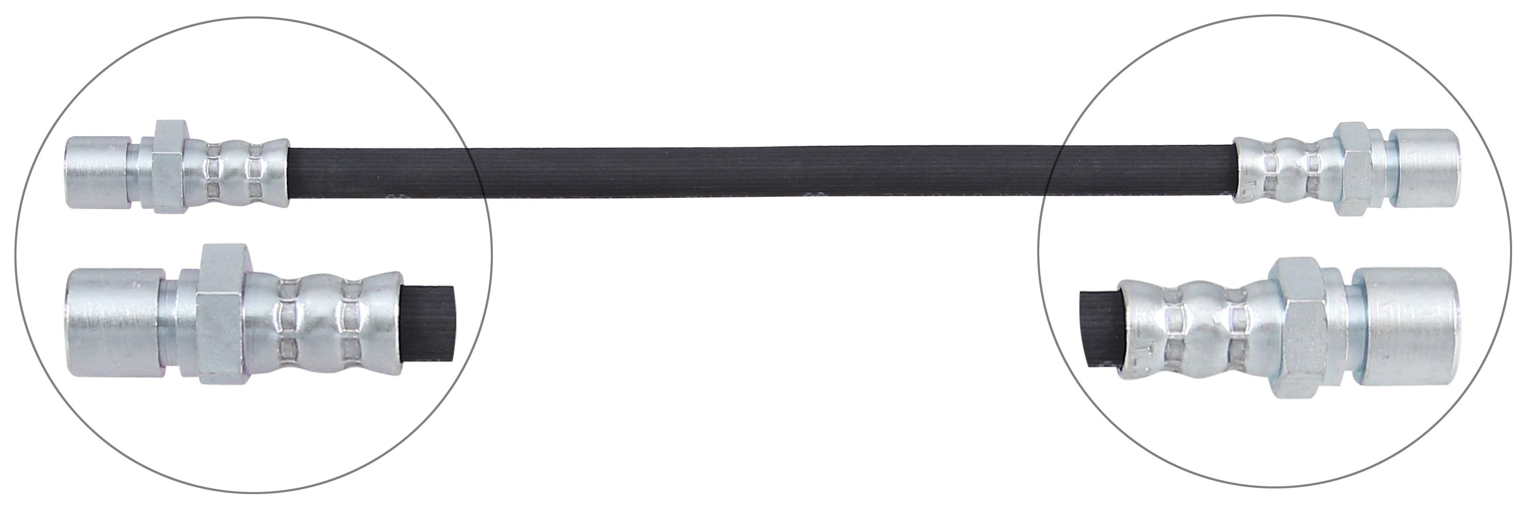 F.BECKER Bremseslange 11011073 for OPEL VAUXHALL