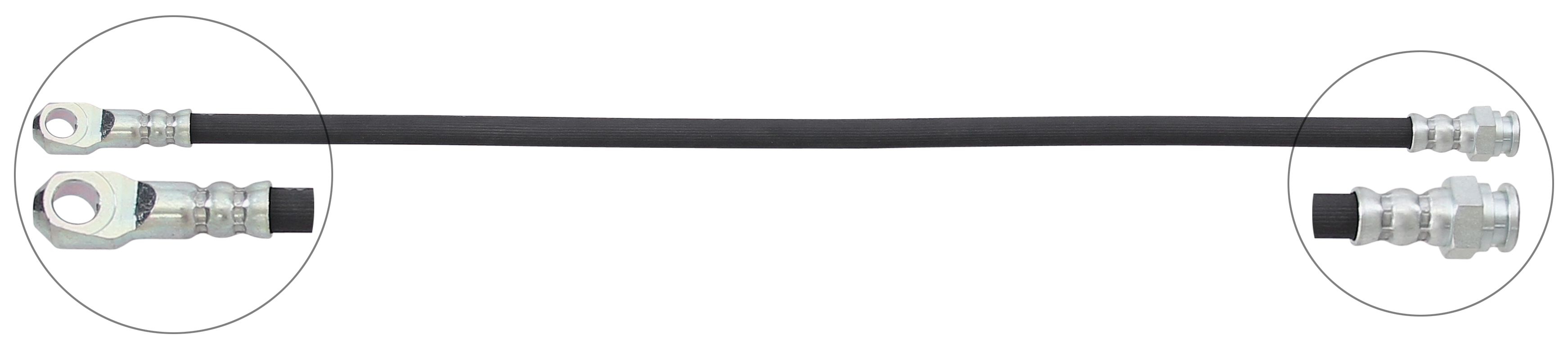 F.BECKER Bremseslange 11011258 for SKODA