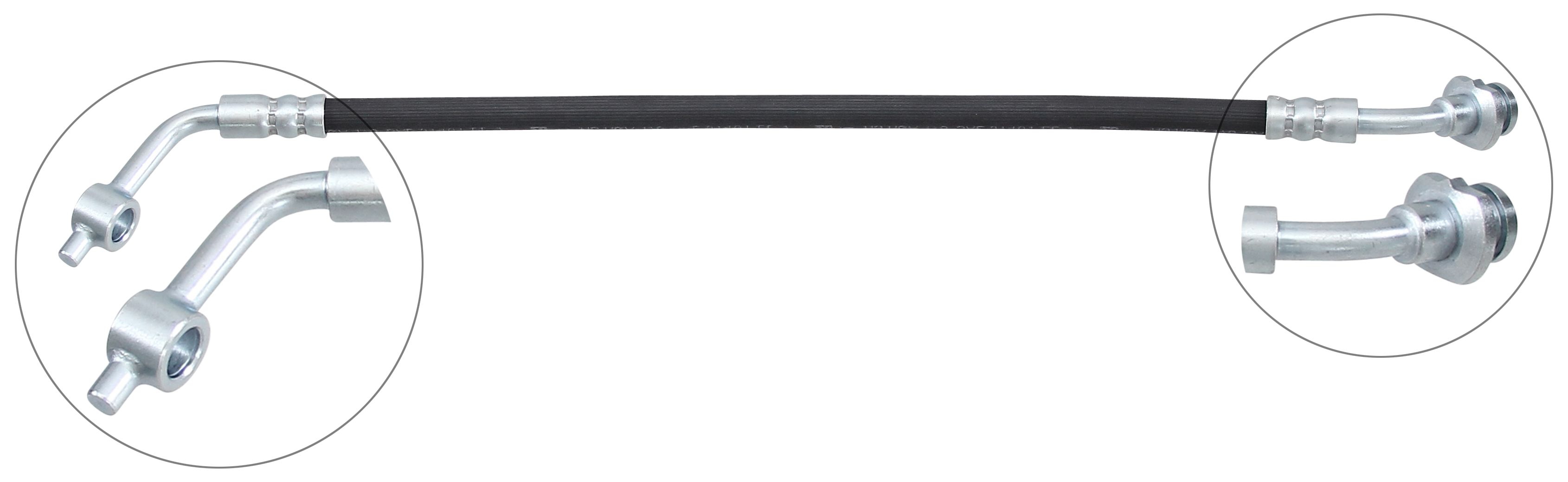 F.BECKER Bremseslange 11011558 for FORD NISSAN