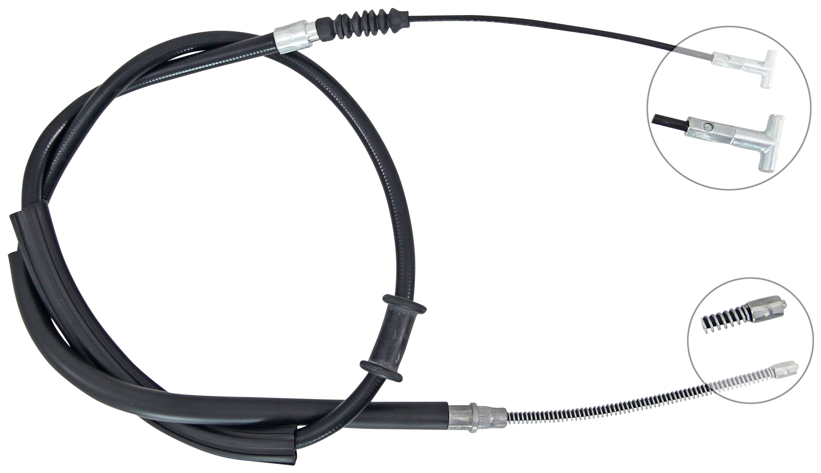 F.BECKER Håndbremsekabel 11710277 for FIAT