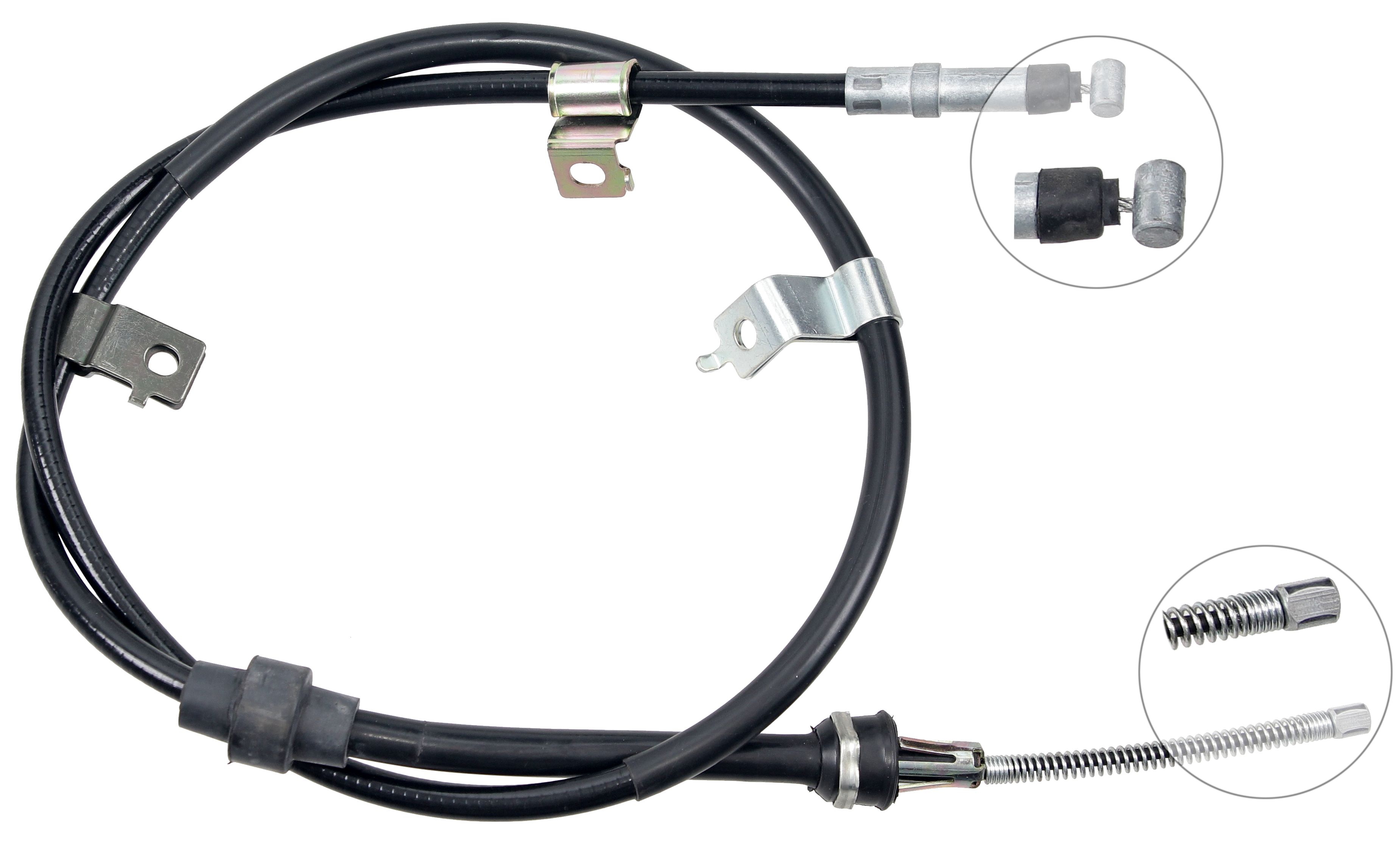 F.BECKER Håndbremsekabel 11710311 for HONDA