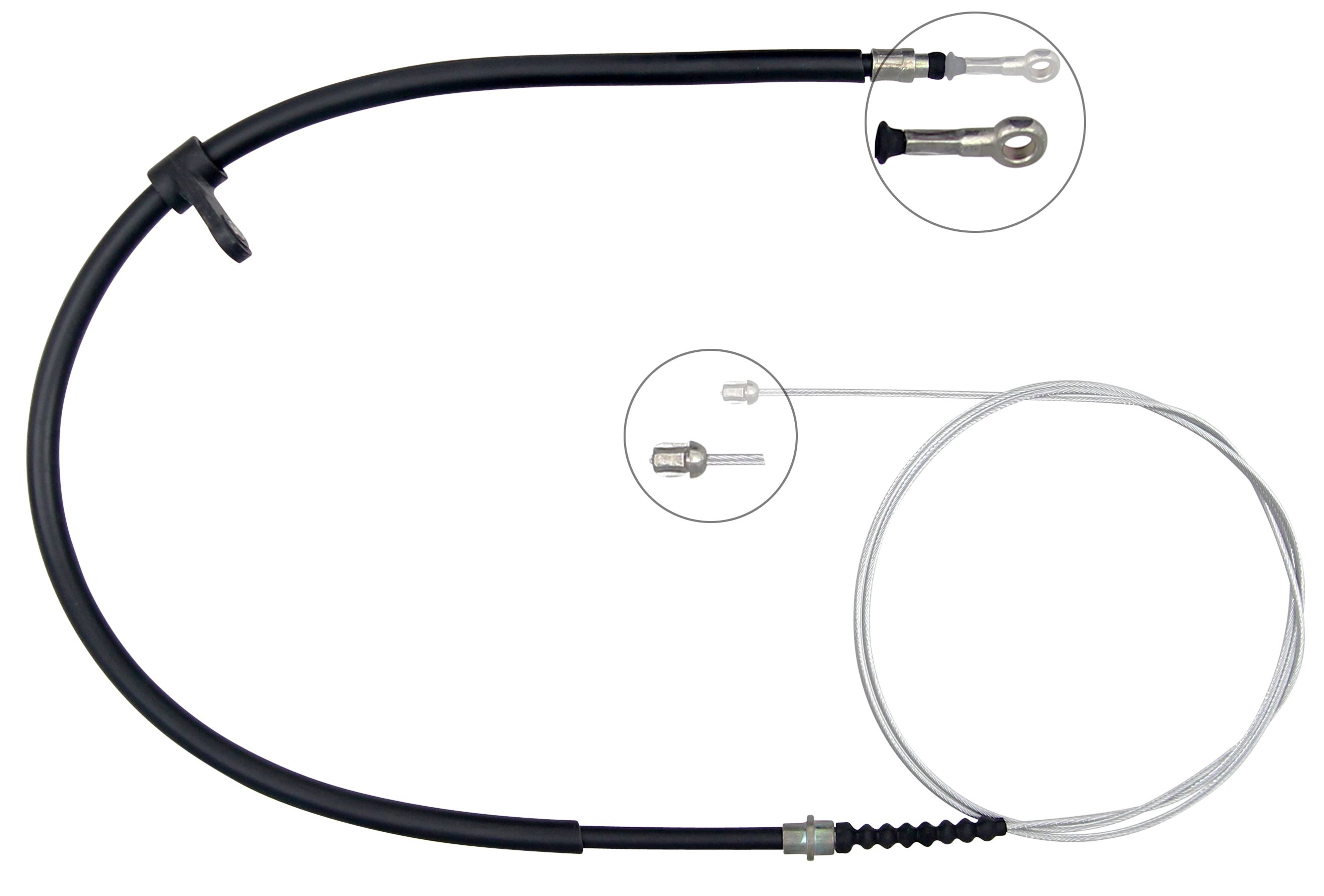 F.BECKER Håndbremsekabel 11710366 for ALFA ROMEO
