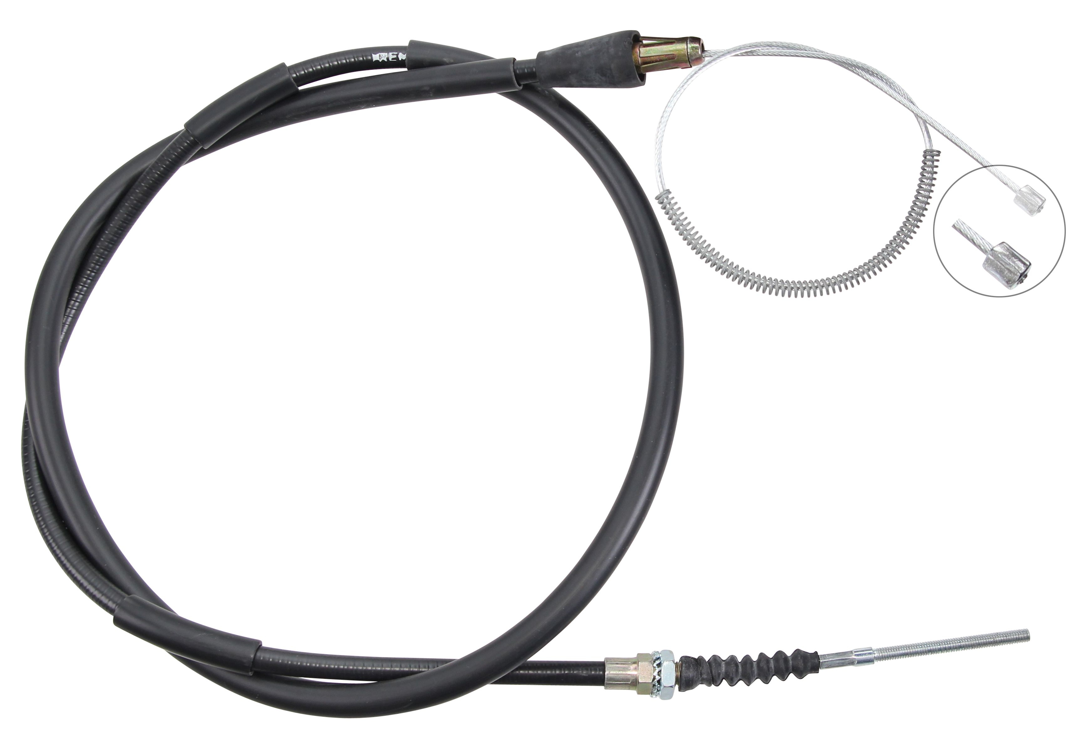 F.BECKER Håndbremsekabel 11710441 for MITSUBISHI