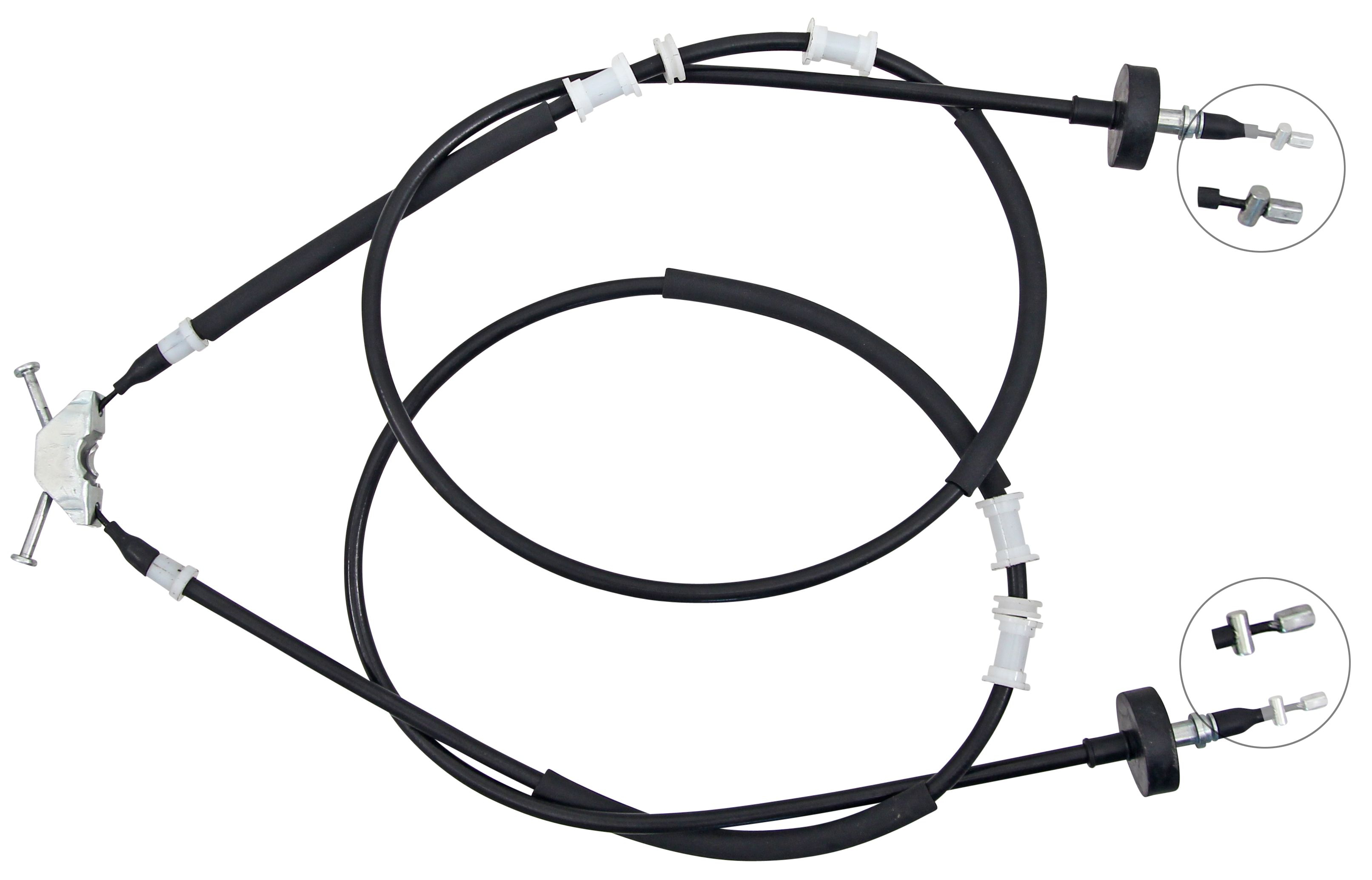 F.BECKER Håndbremsekabel 11710567 for OPEL
