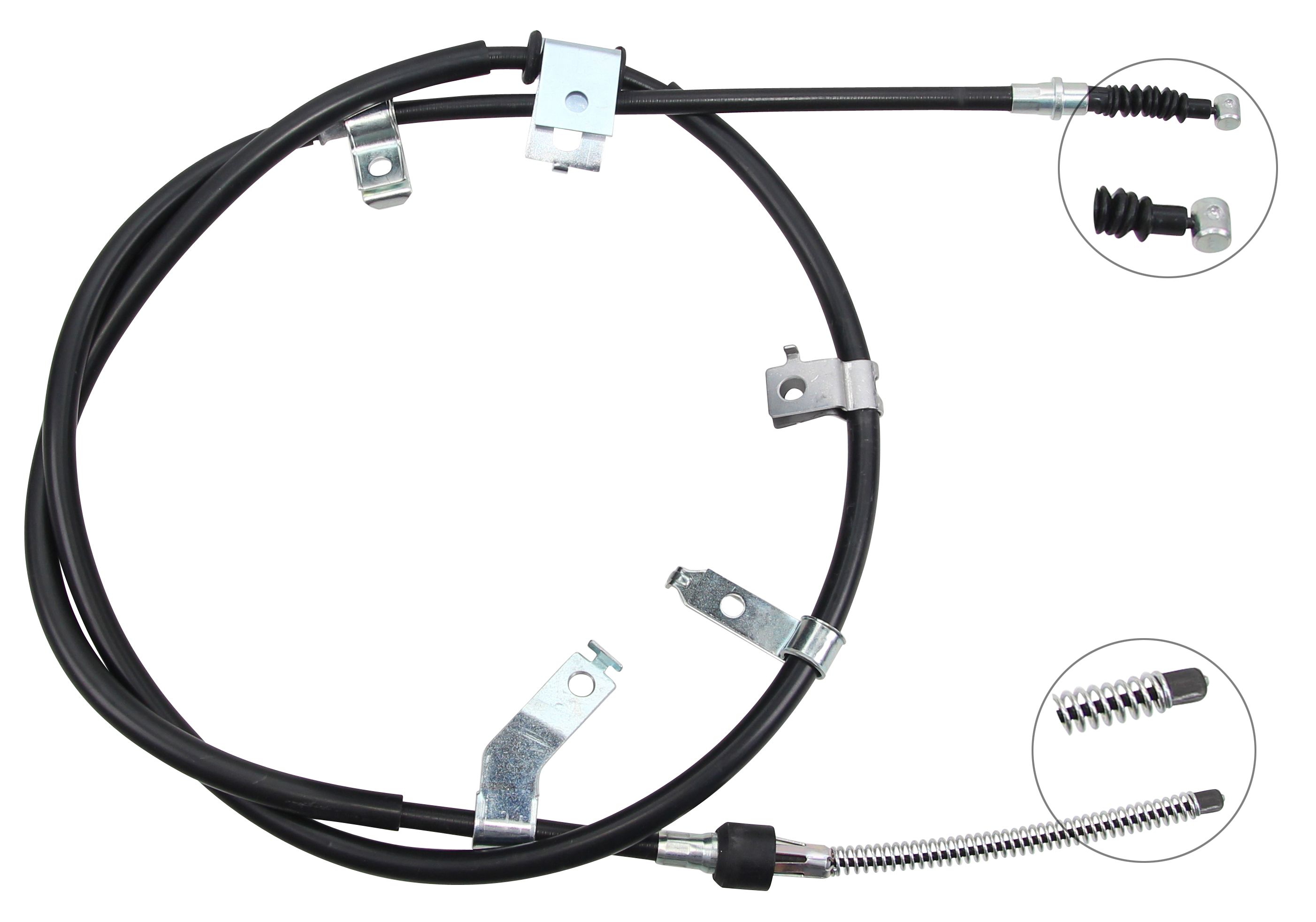 F.BECKER Håndbremsekabel 11710594 for MITSUBISHI