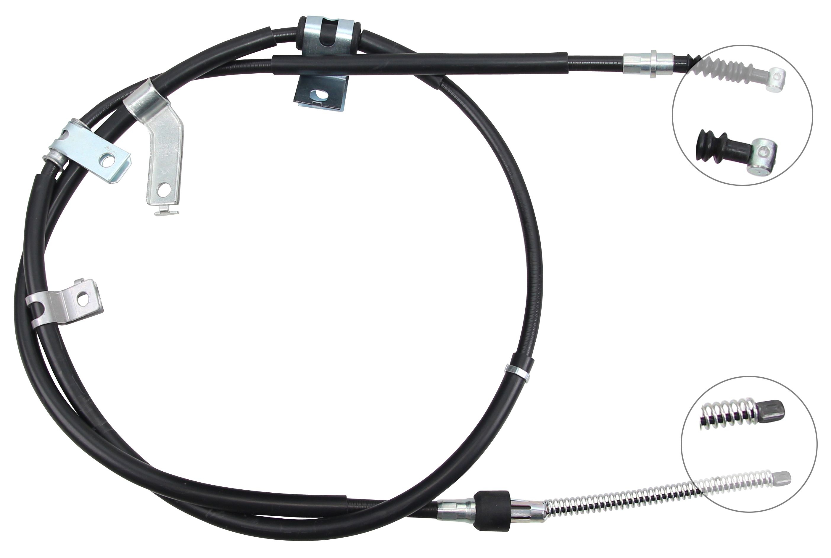F.BECKER Håndbremsekabel 11710595 for MITSUBISHI