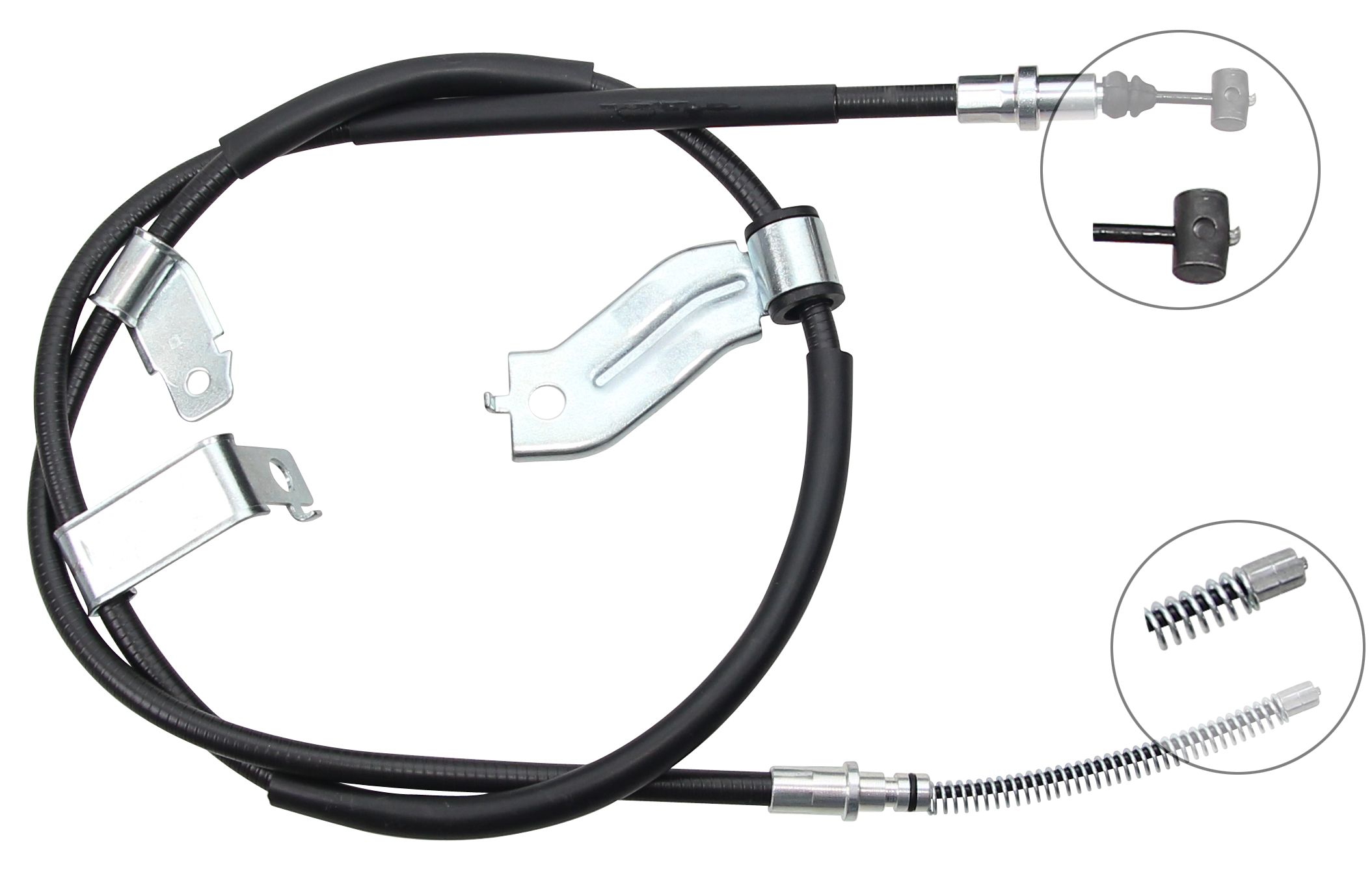 F.BECKER Håndbremsekabel 11710610 for CHEVROLET