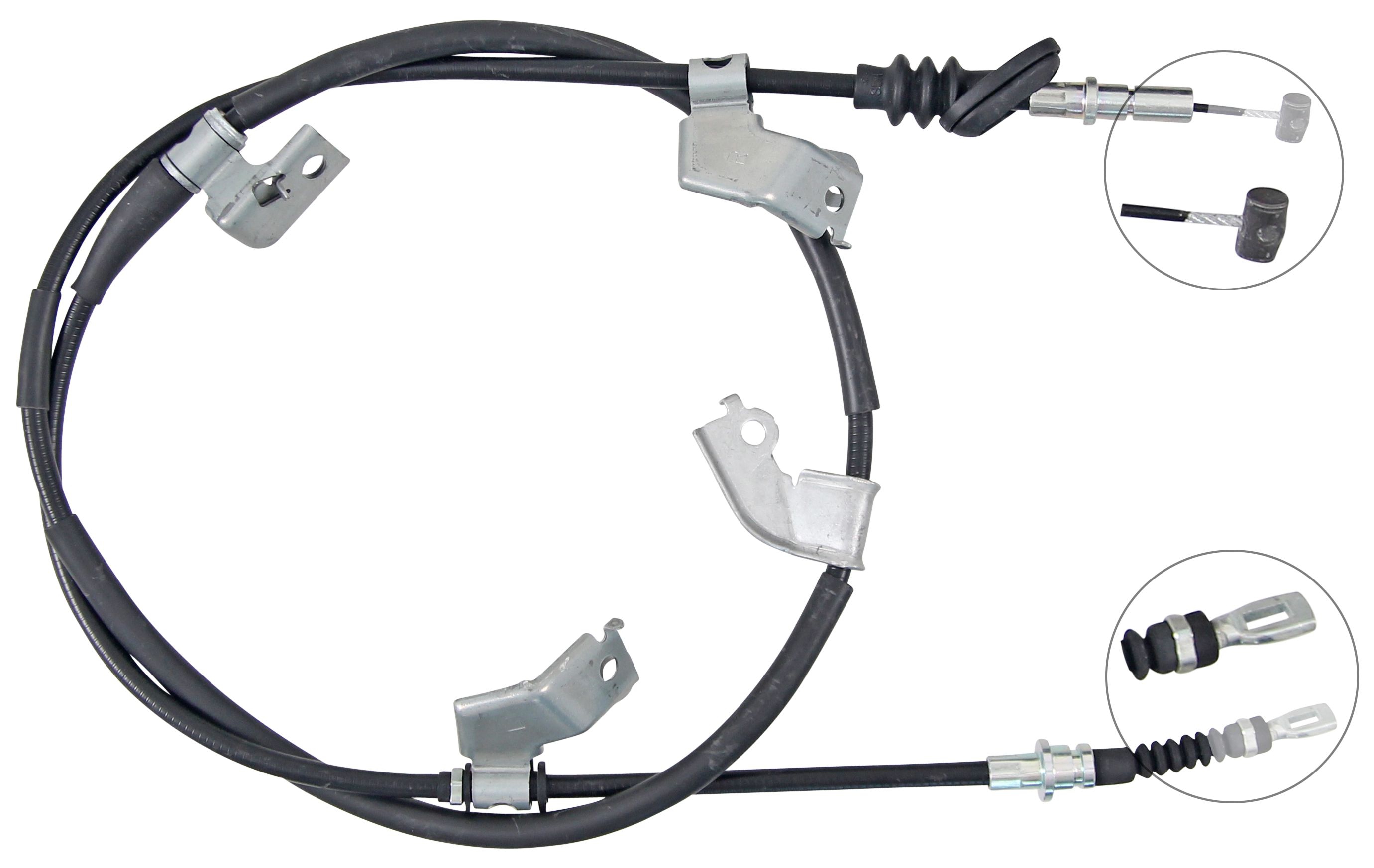 F.BECKER Håndbremsekabel 11710630 for HONDA