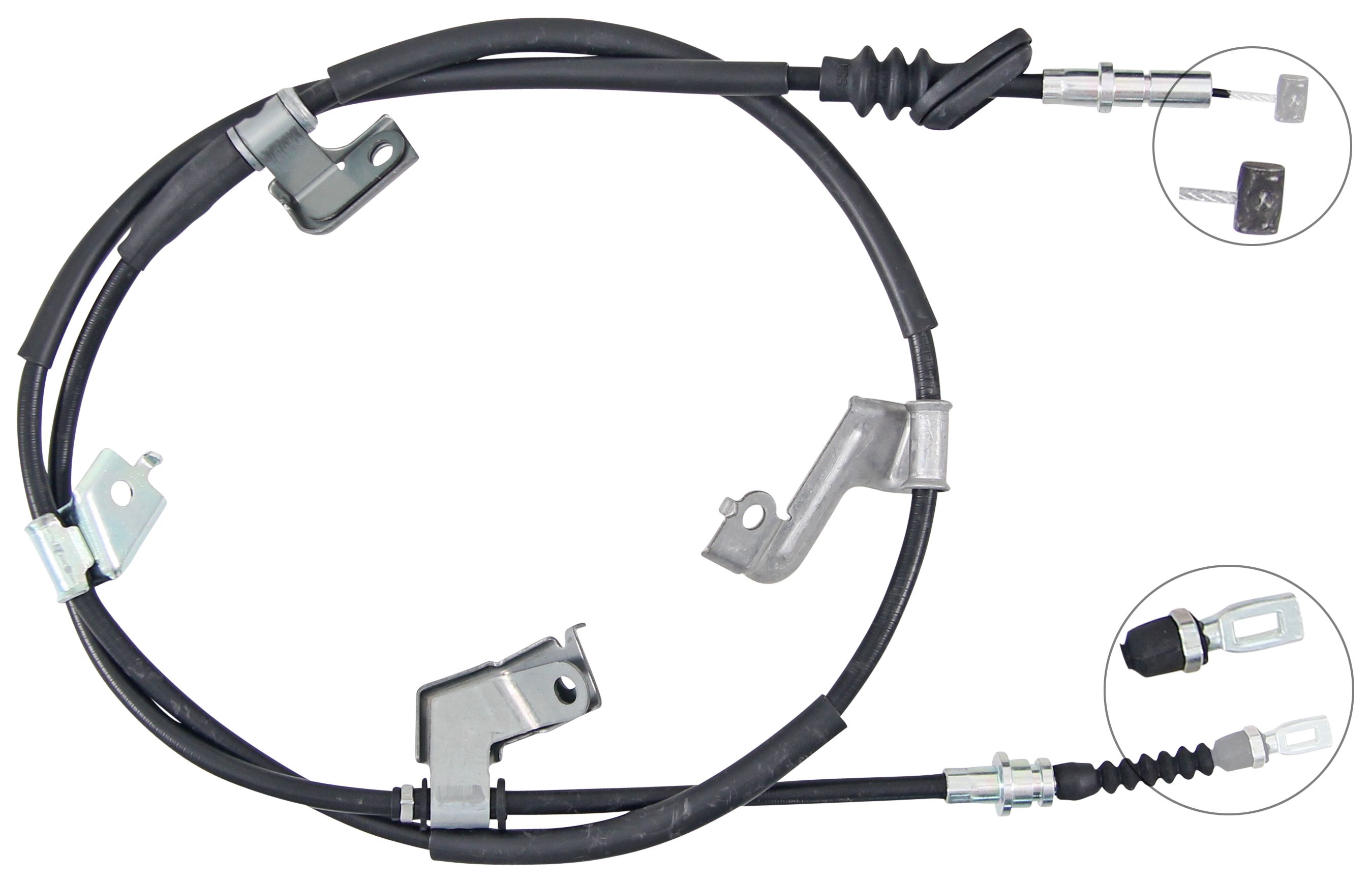 F.BECKER Håndbremsekabel 11710631 for HONDA