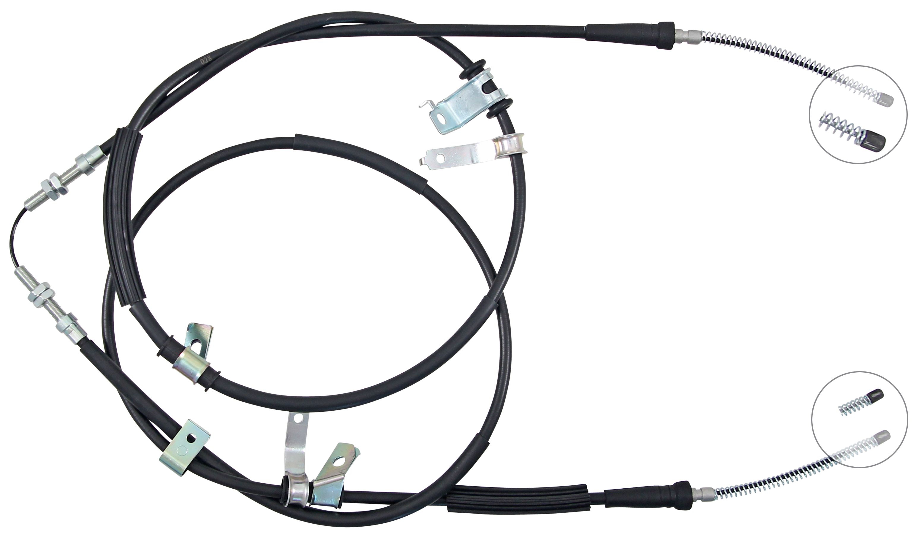 F.BECKER Håndbremsekabel 11710690 for SUZUKI