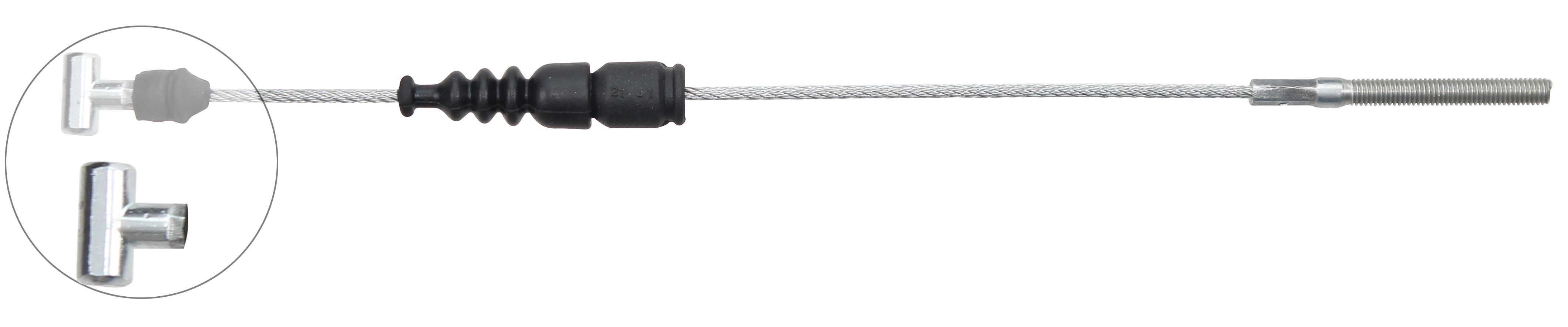 F.BECKER Håndbremsekabel 11710756 for TOYOTA