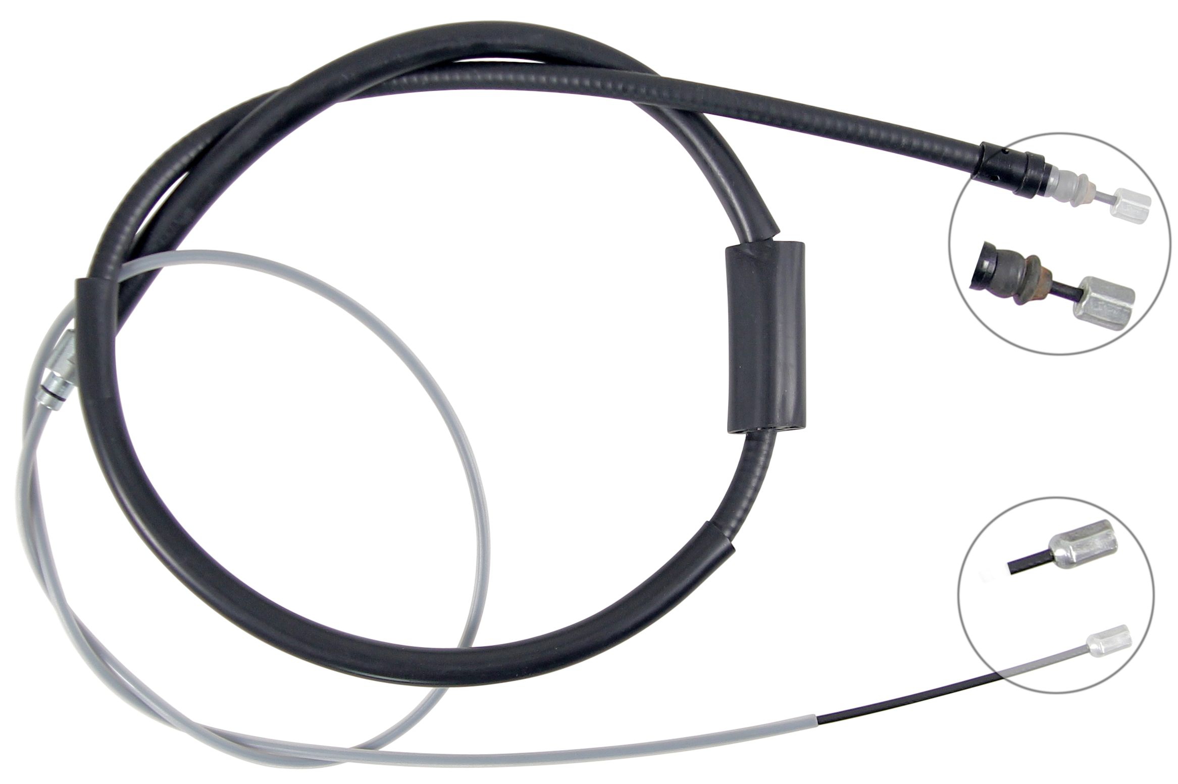 F.BECKER Håndbremsekabel 11710802 for RENAULT