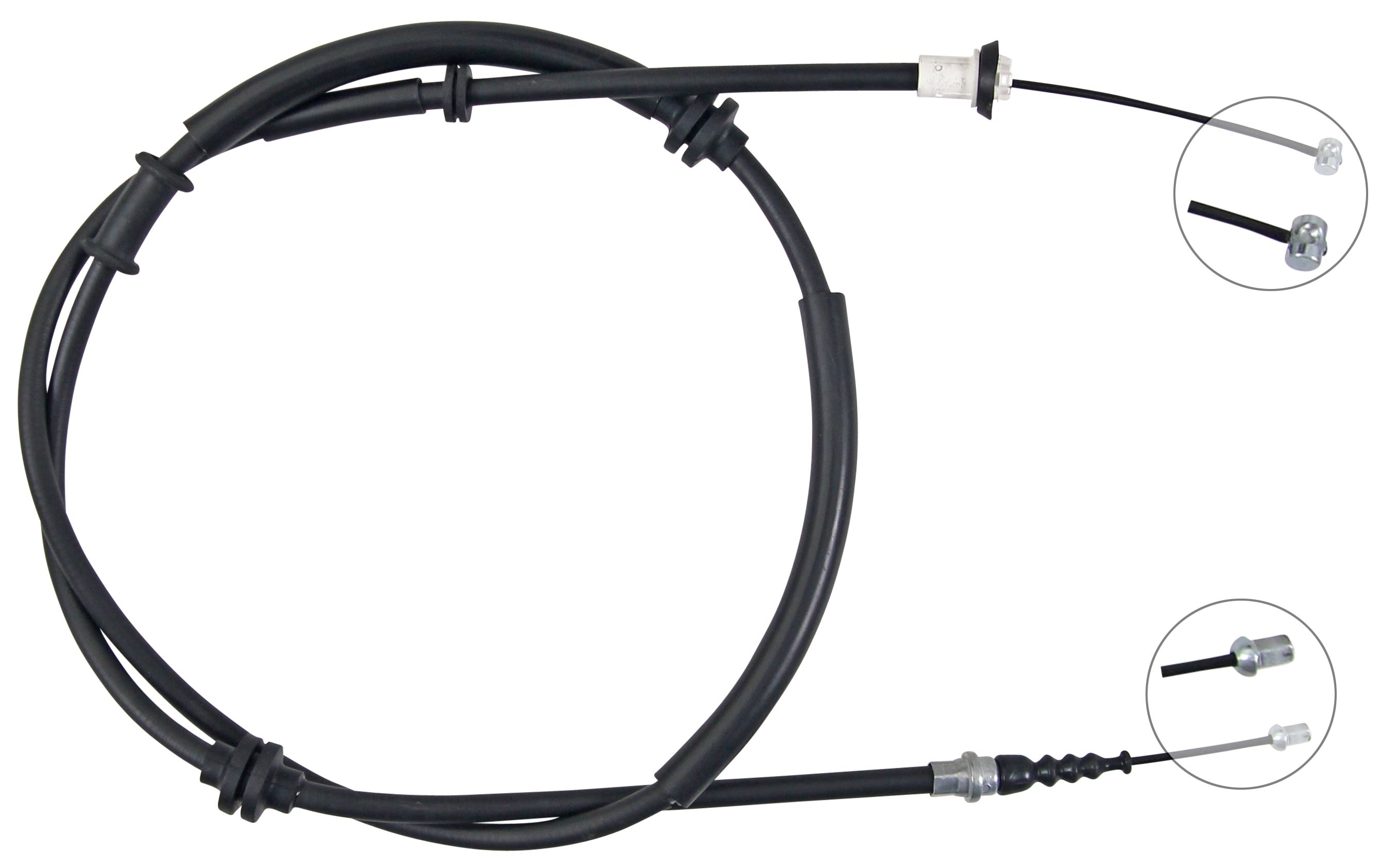 F.BECKER Håndbremsekabel 11711138 for FIAT