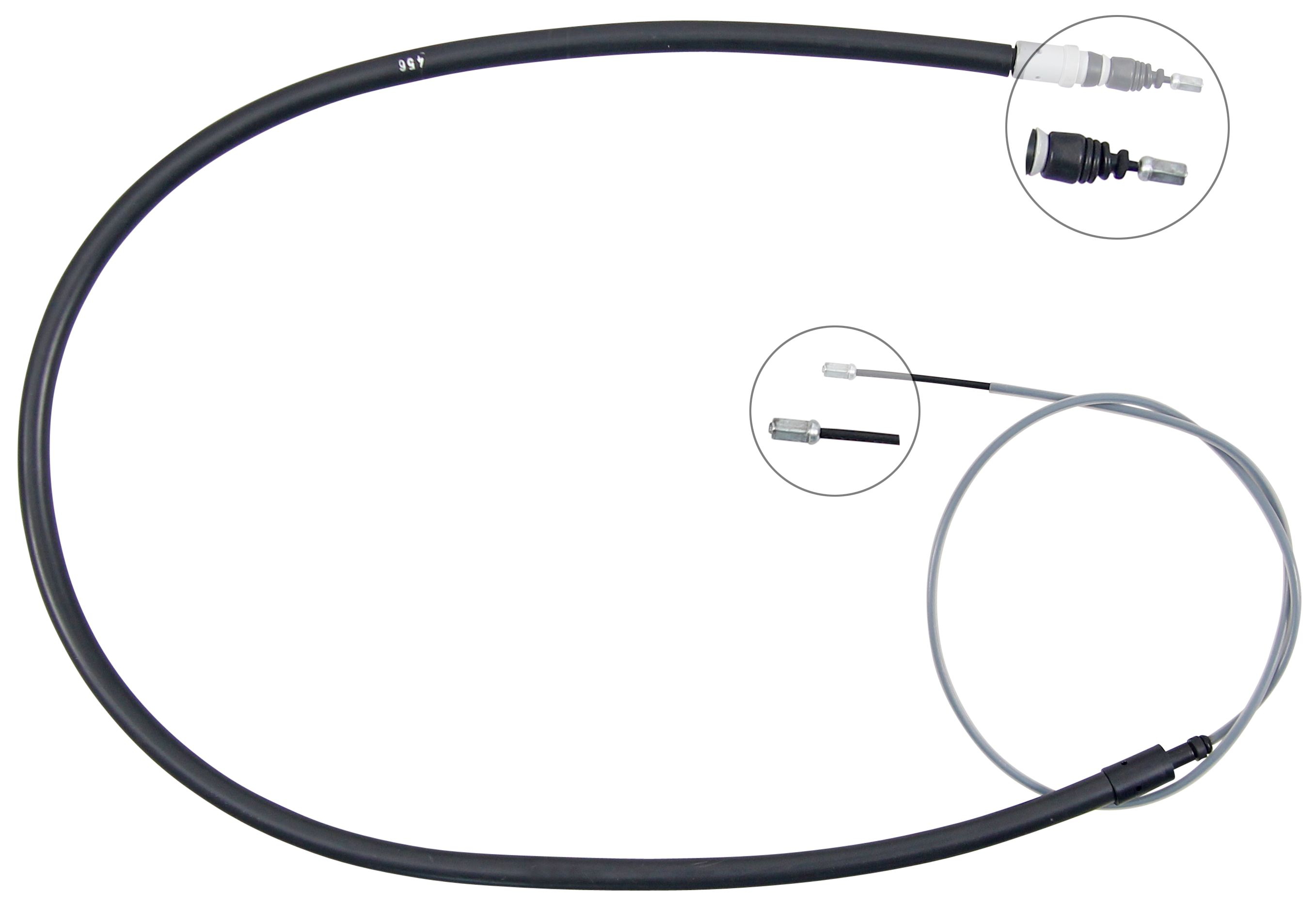 F.BECKER Håndbremsekabel 11711144 for CITROËN