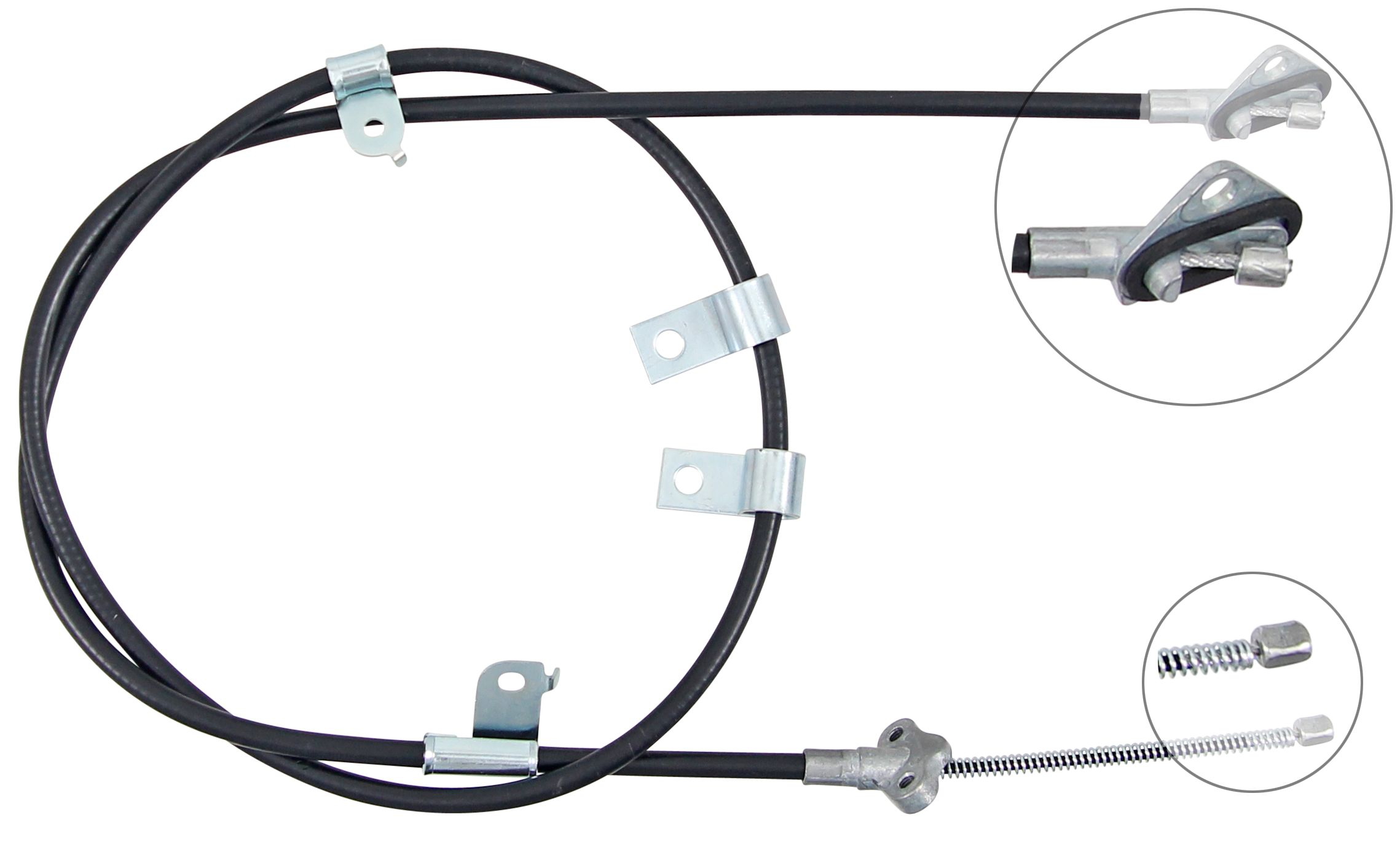 F.BECKER Håndbremsekabel 11711159 for DAIHATSU