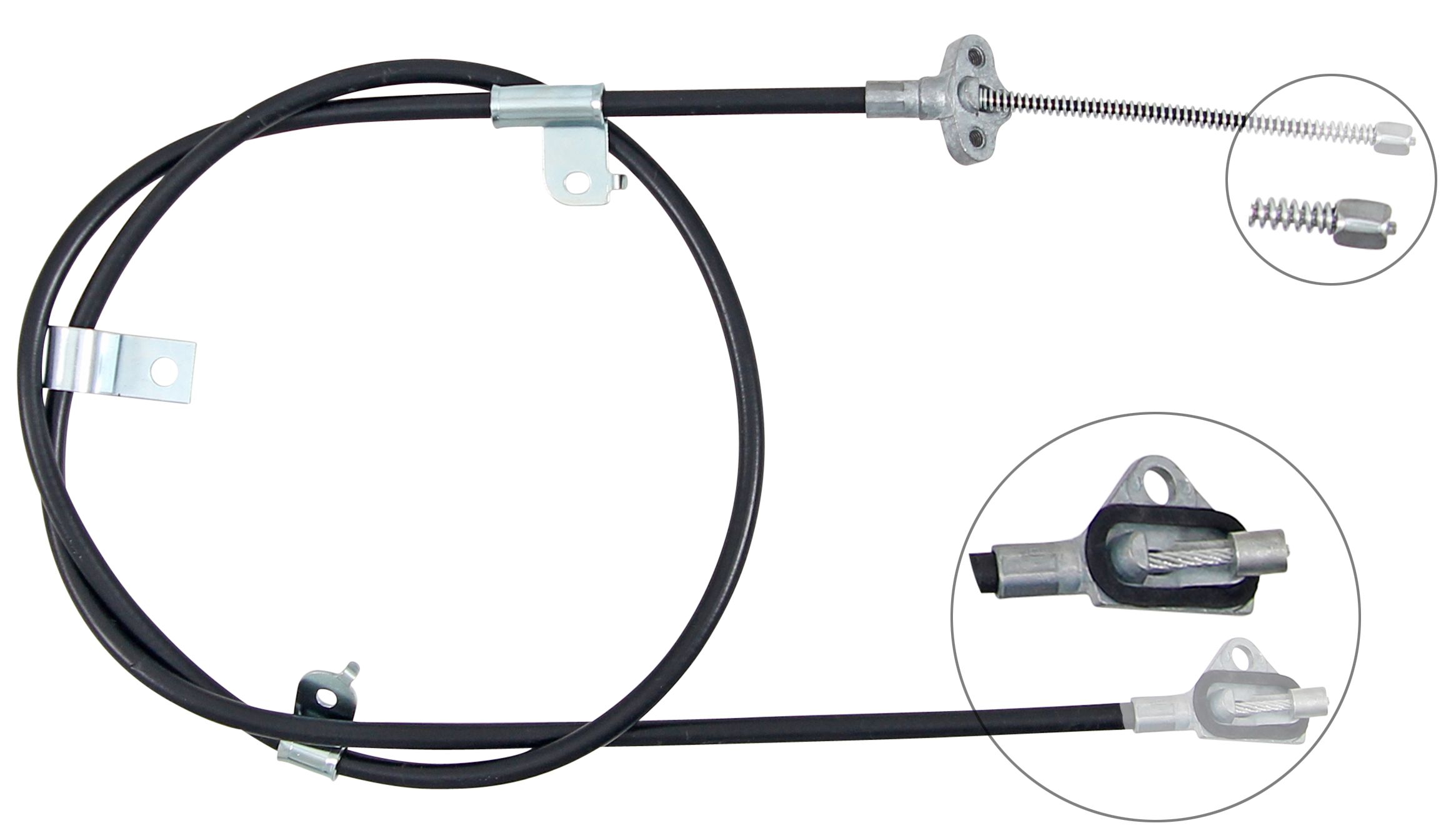 F.BECKER Håndbremsekabel 11711161 for DAIHATSU