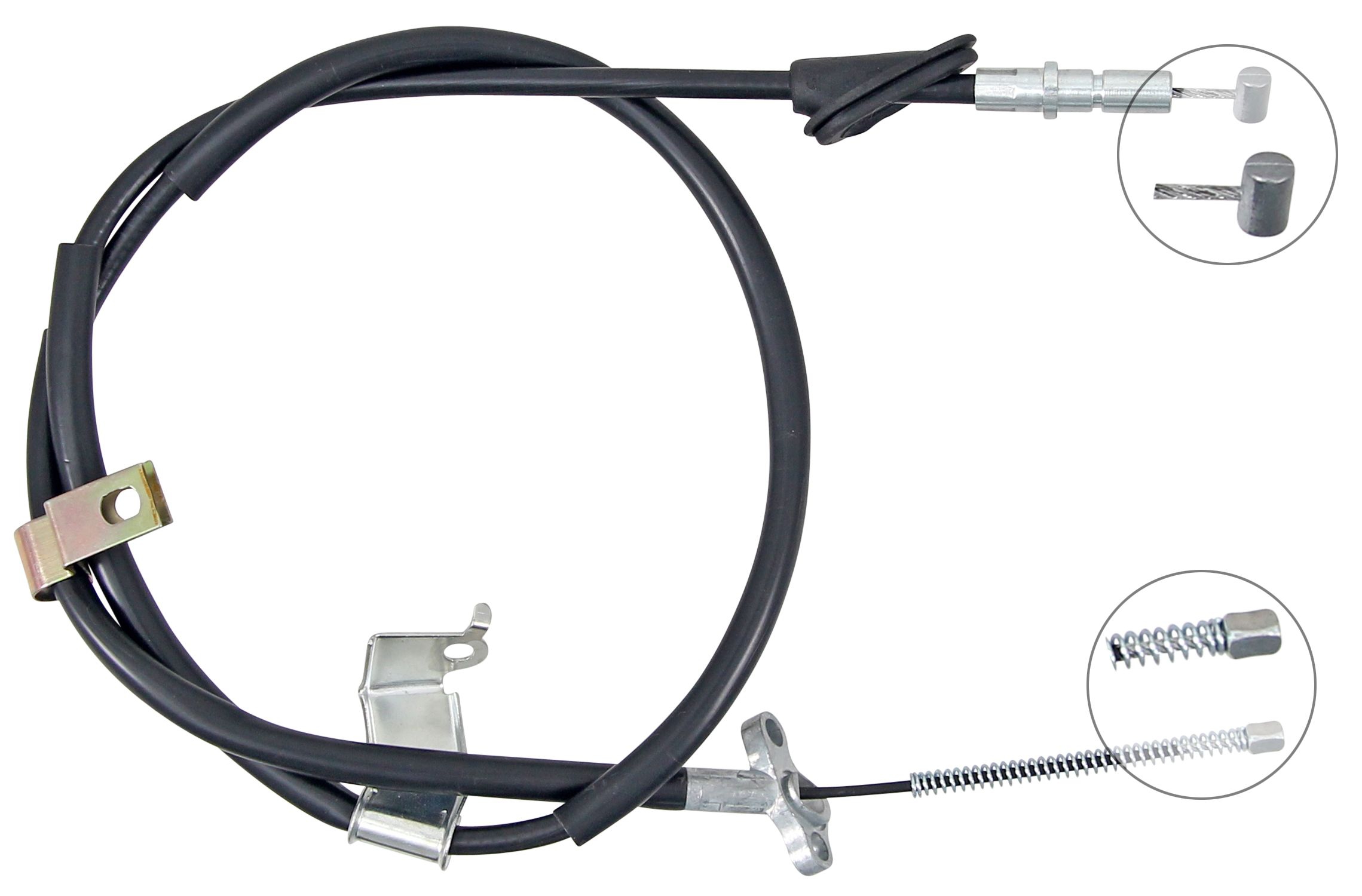 F.BECKER Håndbremsekabel 11711162 for HONDA