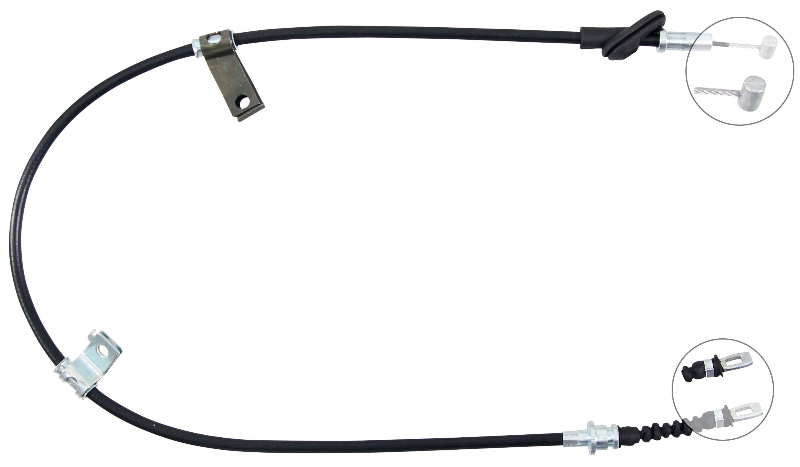F.BECKER Håndbremsekabel 11711164 for HONDA