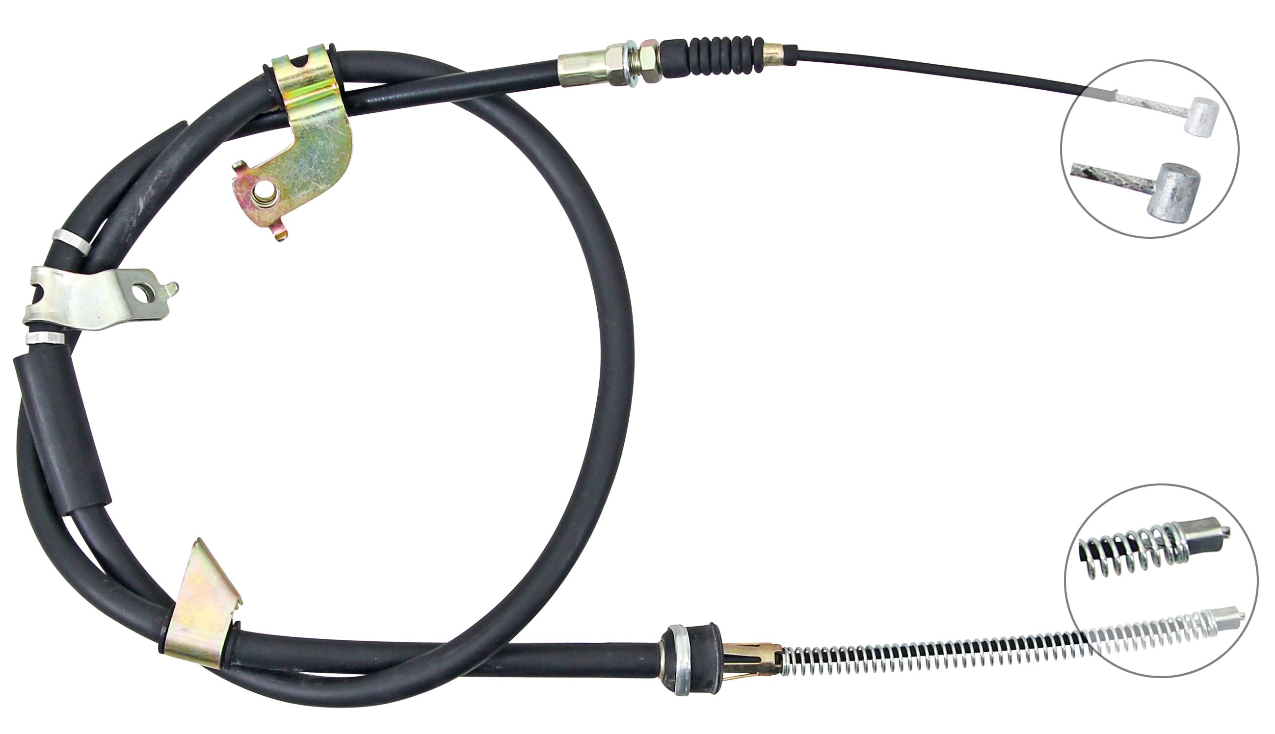 F.BECKER Håndbremsekabel 11711172 for MITSUBISHI