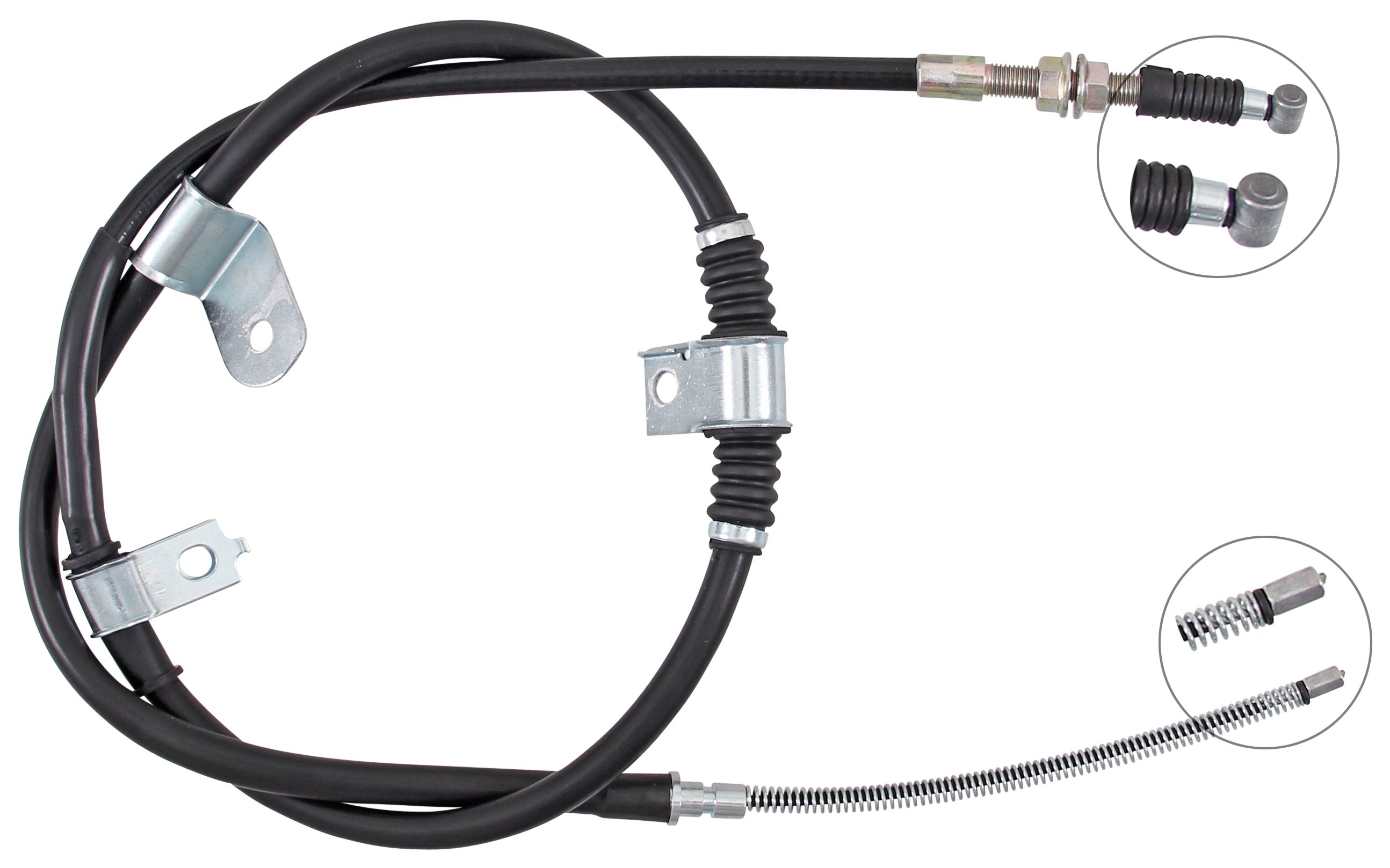 F.BECKER Håndbremsekabel 11711187 for HYUNDAI