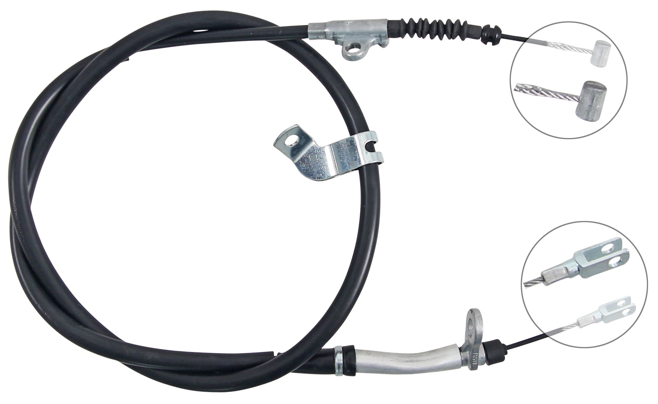 F.BECKER Håndbremsekabel 11711195 for NISSAN