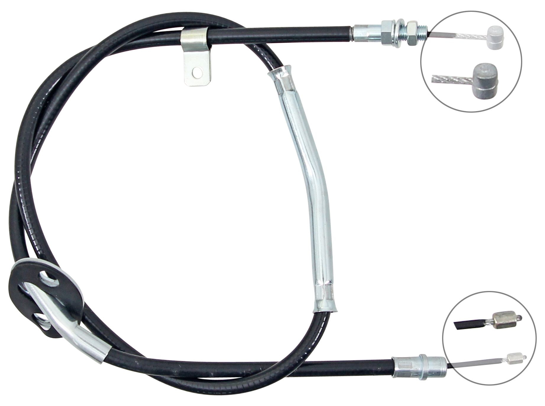 F.BECKER Håndbremsekabel 11711205 for HYUNDAI