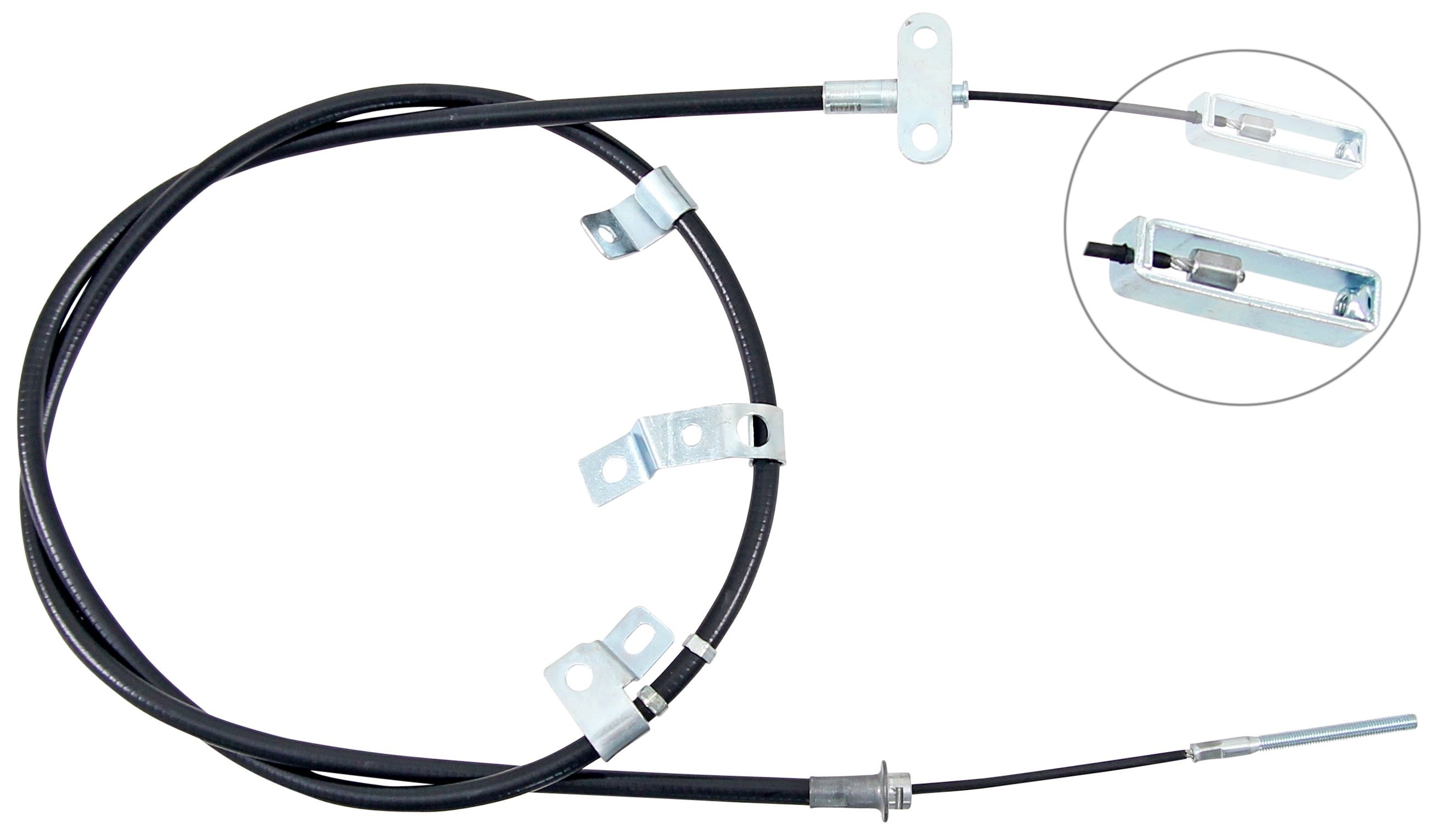 F.BECKER Håndbremsekabel 11711207 for TOYOTA