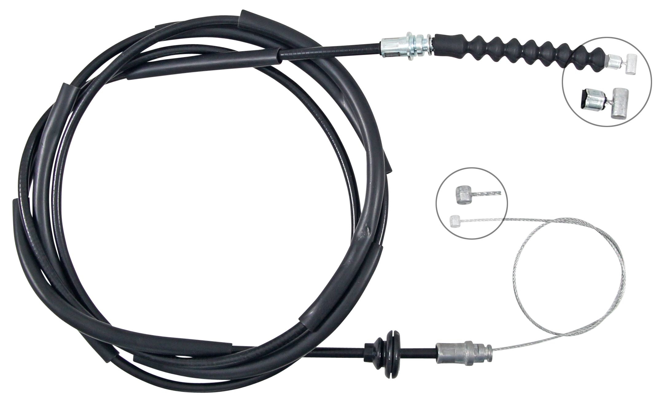 F.BECKER Håndbremsekabel 11711215 for TOYOTA