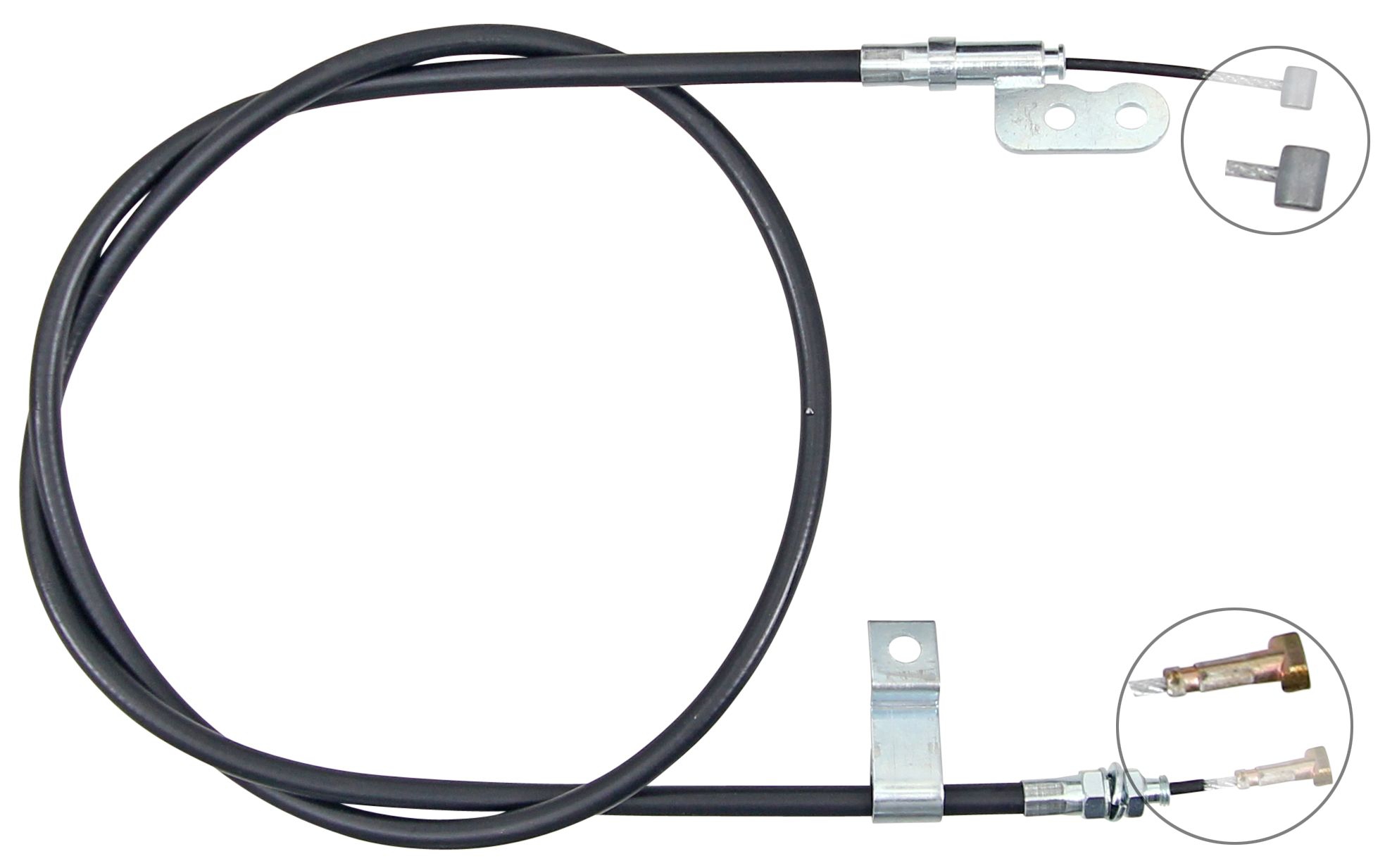 F.BECKER Håndbremsekabel 11711218 for HYUNDAI