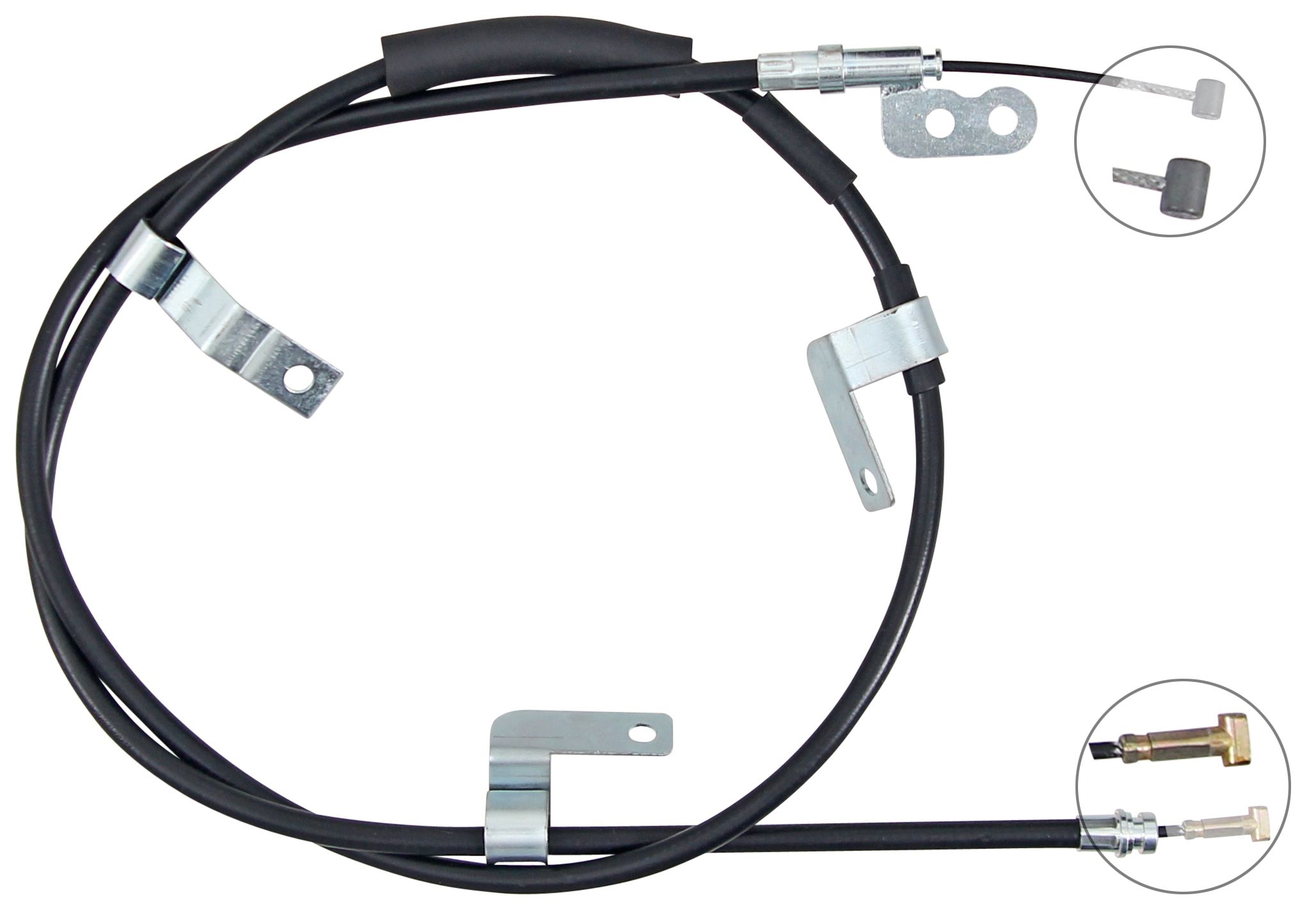 F.BECKER Håndbremsekabel 11711221 for HYUNDAI