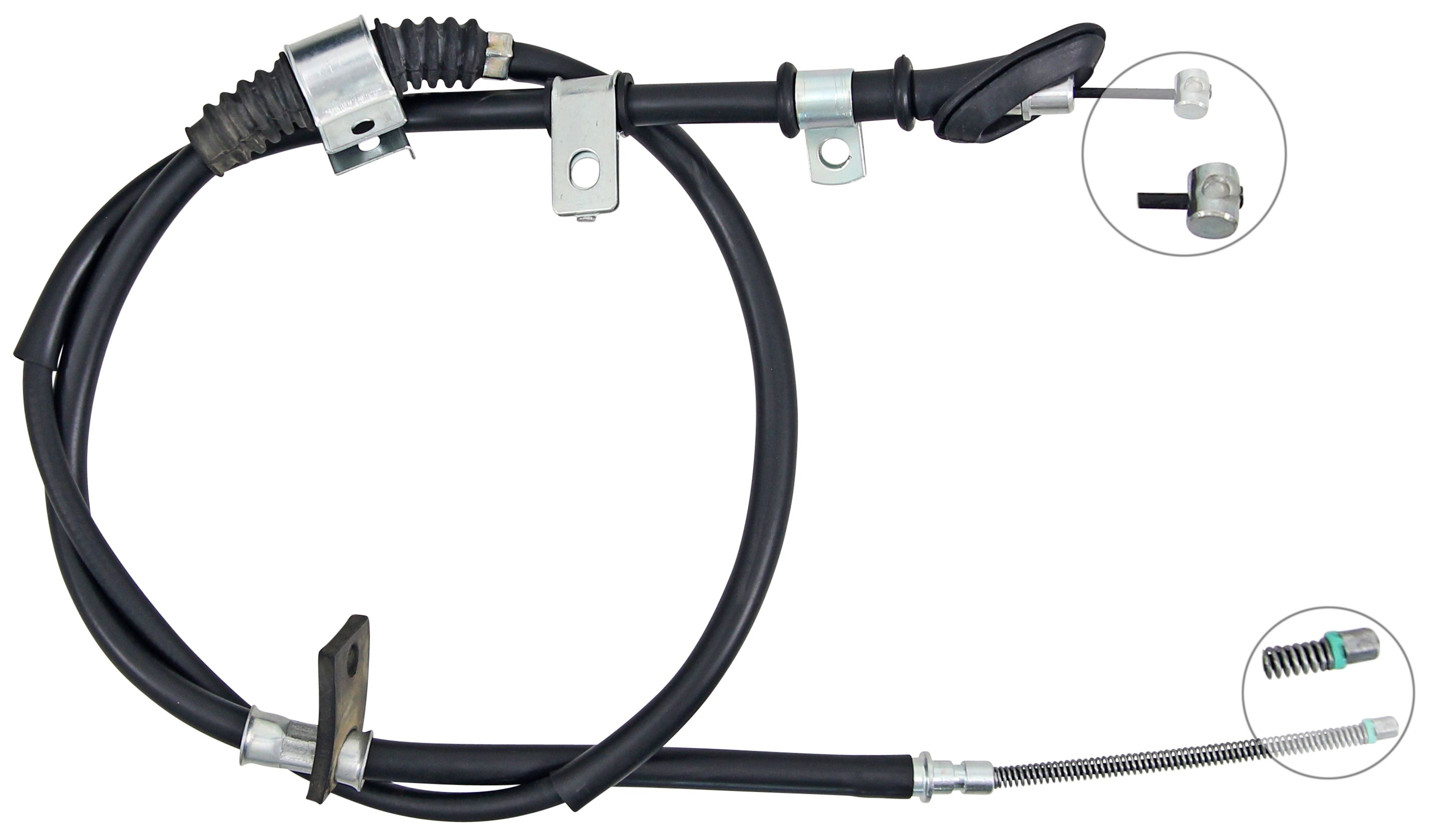 F.BECKER Håndbremsekabel 11711233 for HYUNDAI