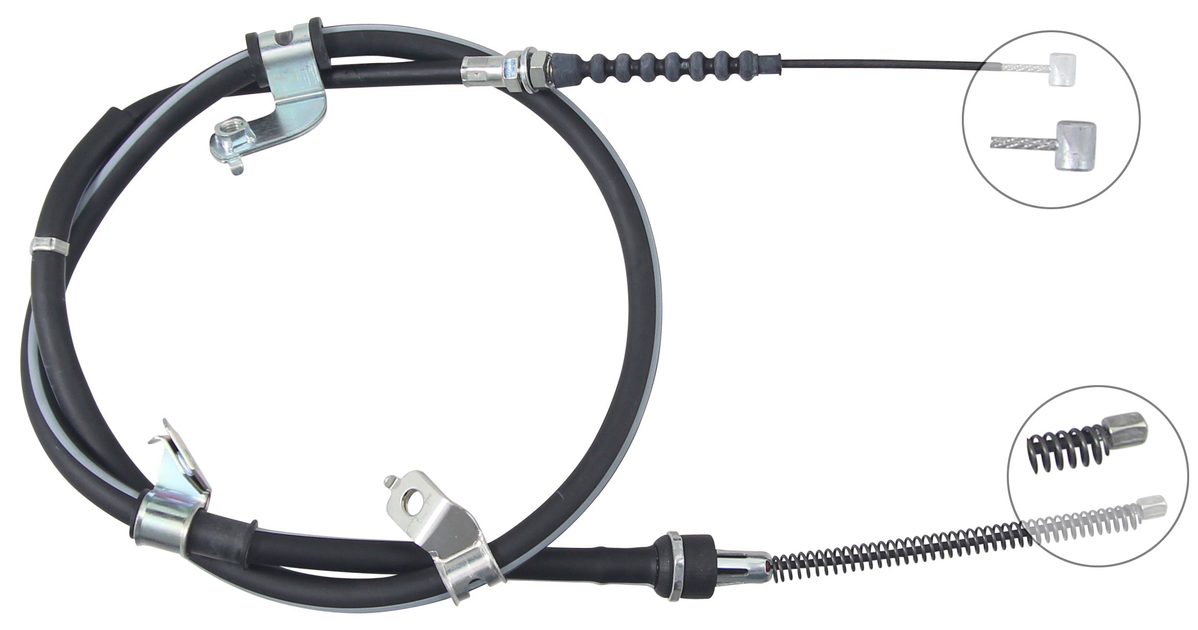 F.BECKER Håndbremsekabel 11711297 for MITSUBISHI