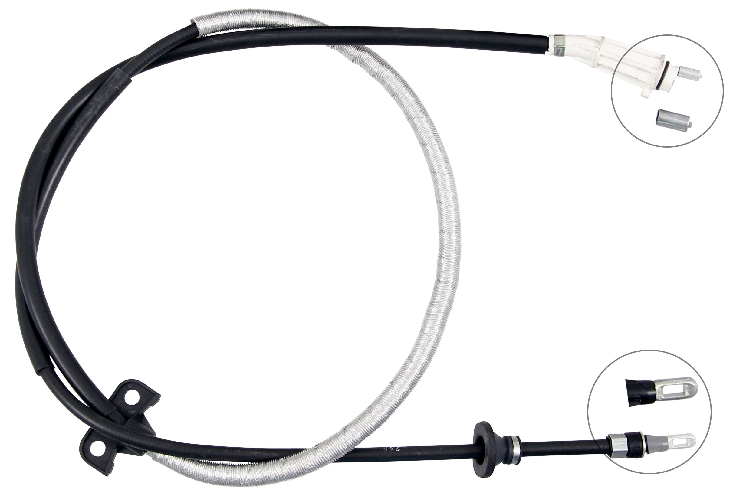 F.BECKER Håndbremsekabel 11711302 for VOLVO