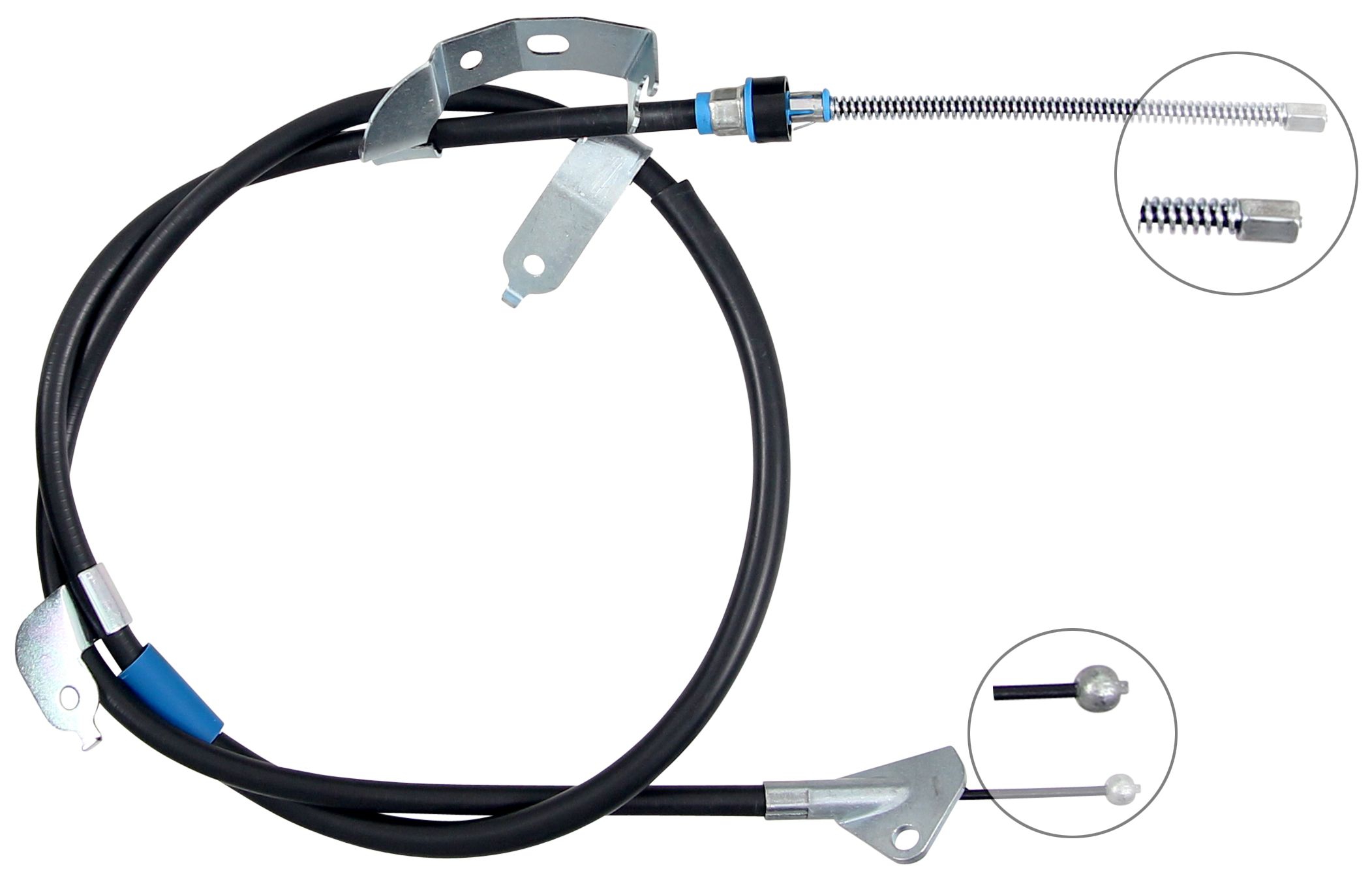F.BECKER Håndbremsekabel 11711310 for CITROËN TOYOTA