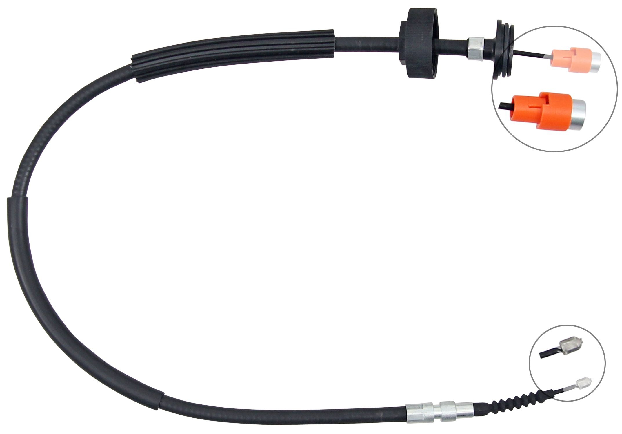 F.BECKER Håndbremsekabel 11711317 for ROLLS-ROYCE
