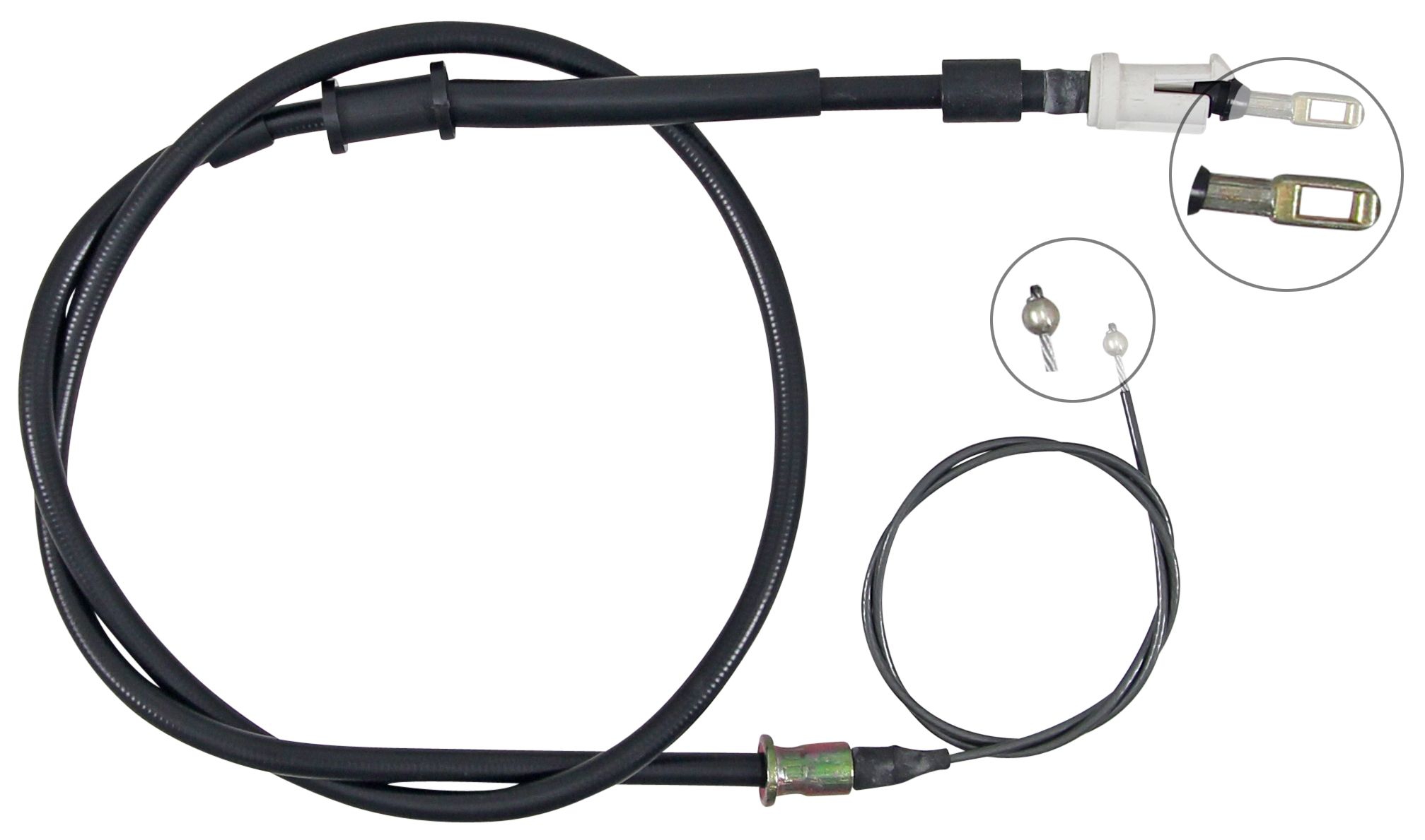 F.BECKER Håndbremsekabel 11711381 for SAAB