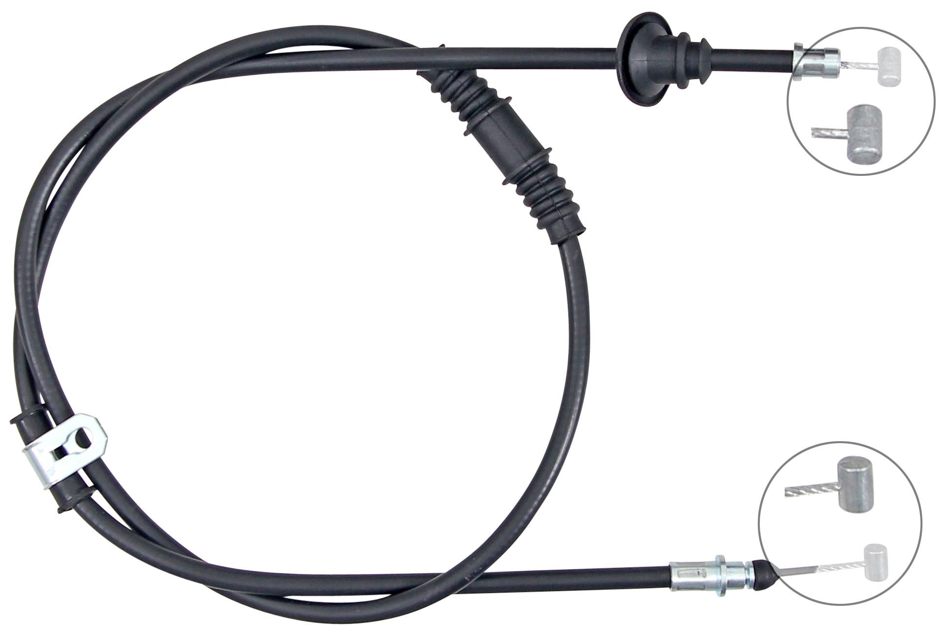 F.BECKER Håndbremsekabel 11711423 for MITSUBISHI