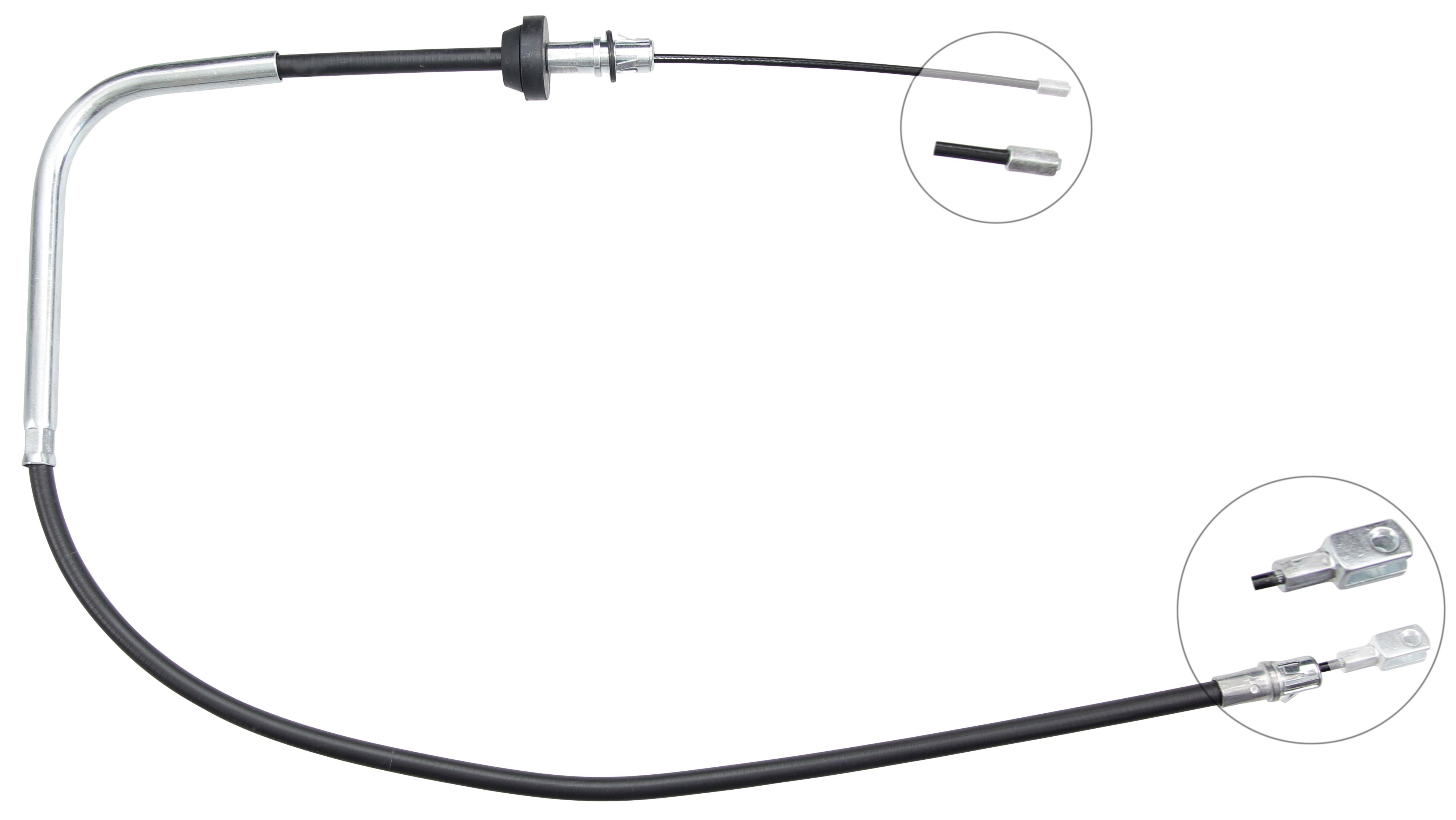 F.BECKER Håndbremsekabel 11711612 for FORD
