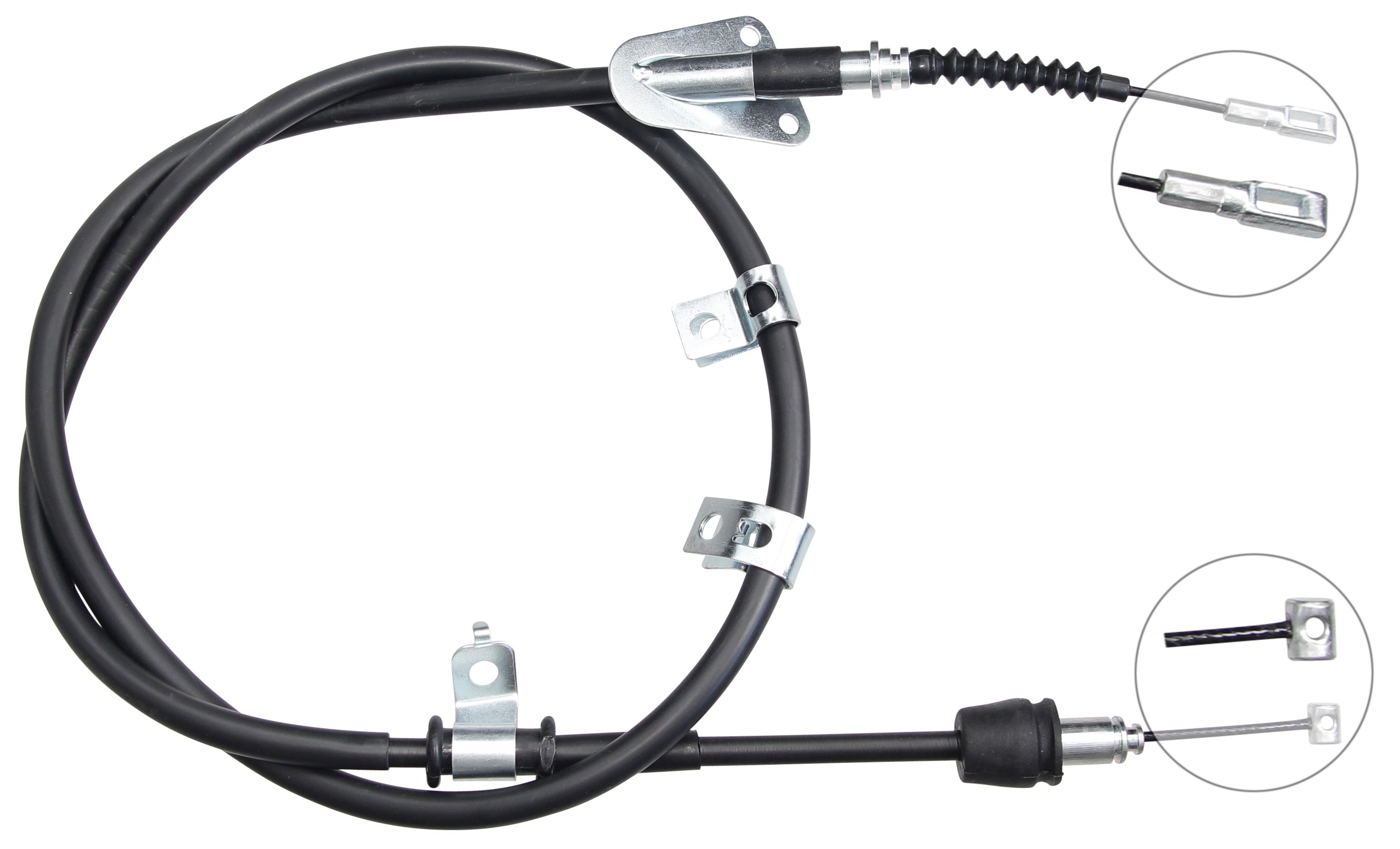 F.BECKER Håndbremsekabel 11711656 for HYUNDAI KIA