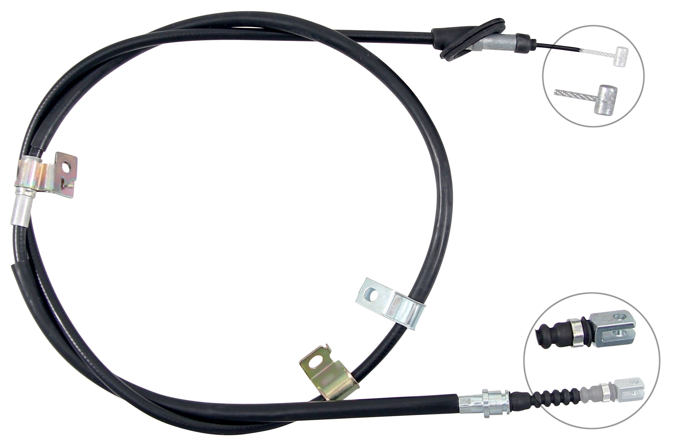 F.BECKER Håndbremsekabel 11711688 for HONDA