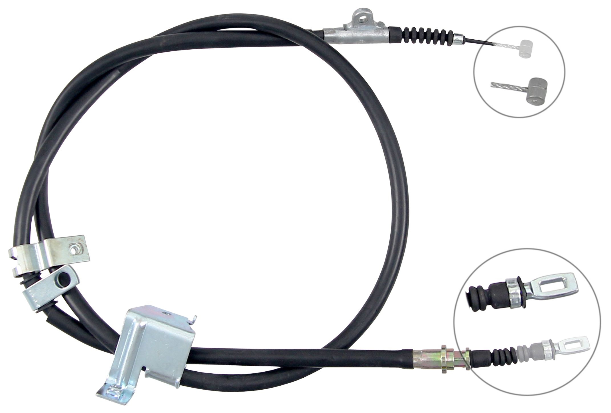 F.BECKER Håndbremsekabel 11711690 for NISSAN