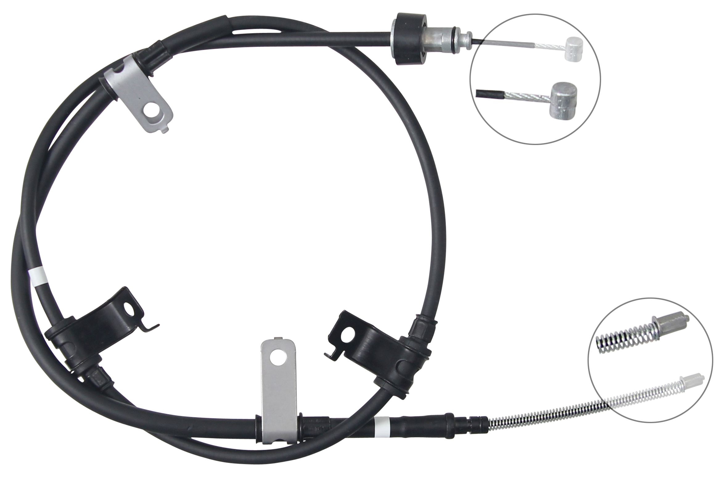 F.BECKER Håndbremsekabel 11711722 for HYUNDAI