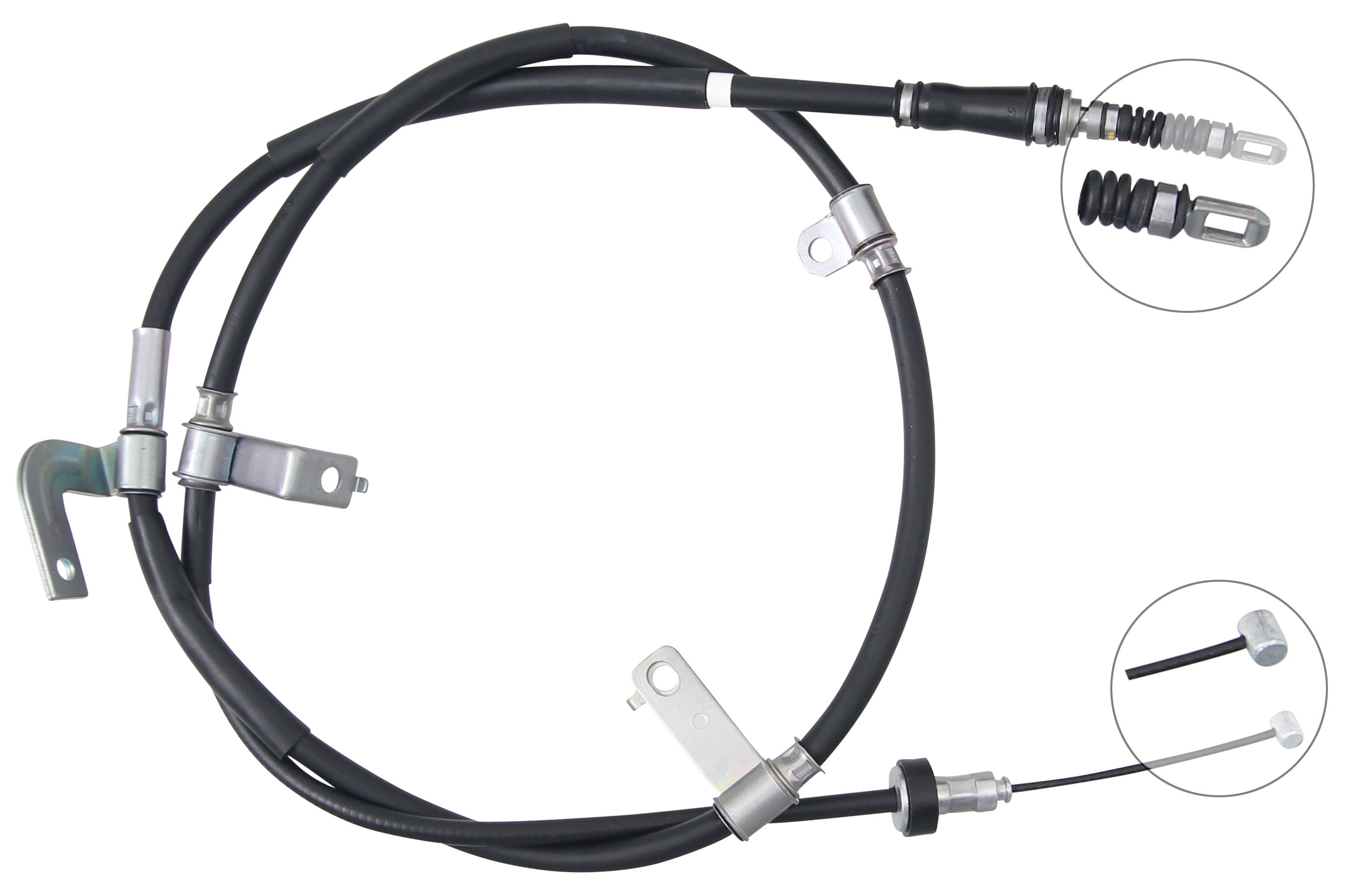 F.BECKER Håndbremsekabel 11711727 for HYUNDAI