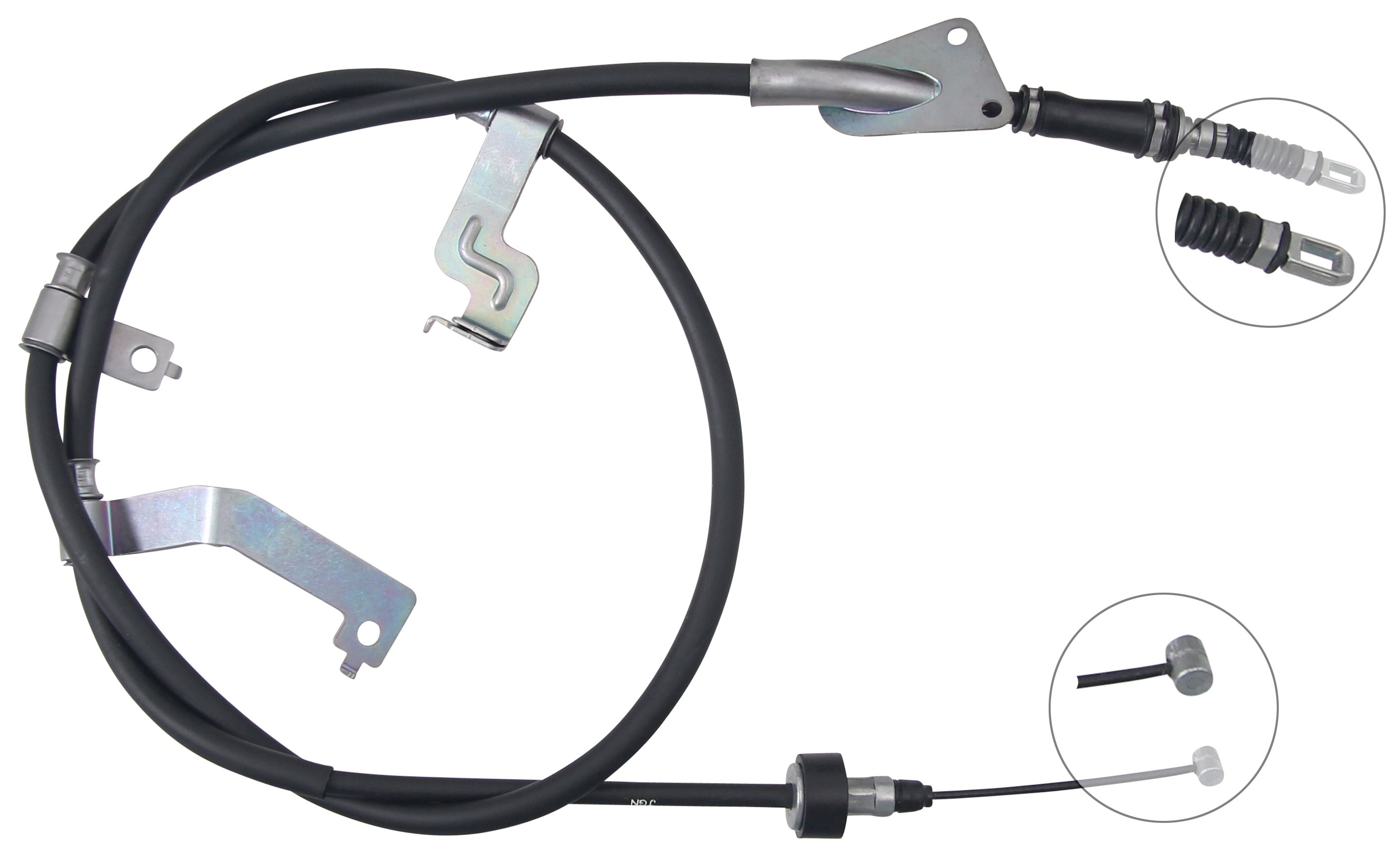 F.BECKER Håndbremsekabel 11711730 for HYUNDAI