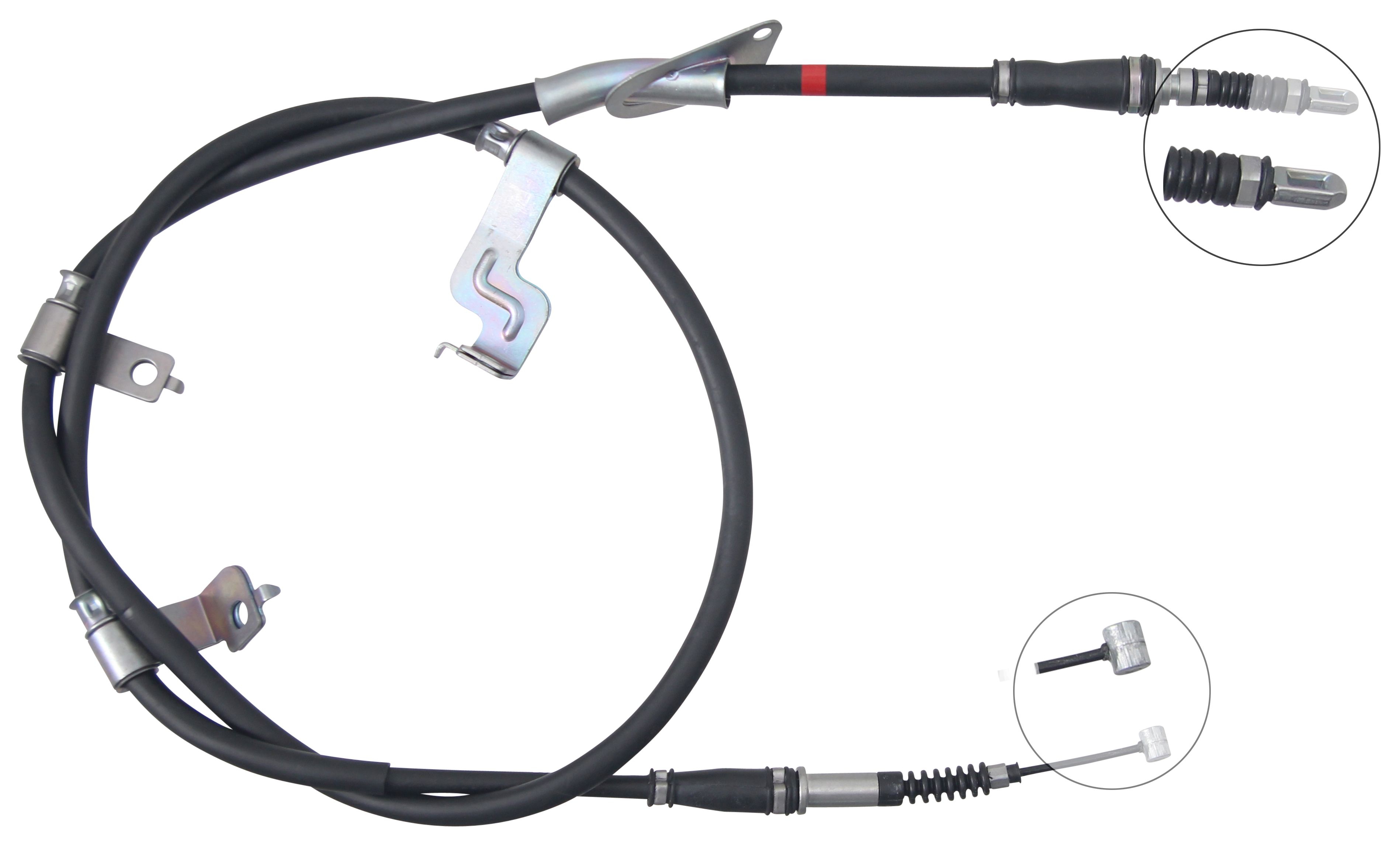 F.BECKER Håndbremsekabel 11711732 for HYUNDAI