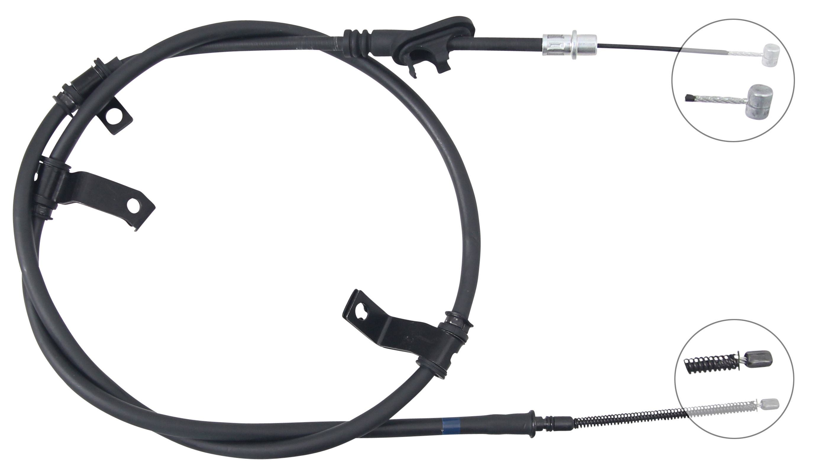 F.BECKER Håndbremsekabel 11711733 for HYUNDAI