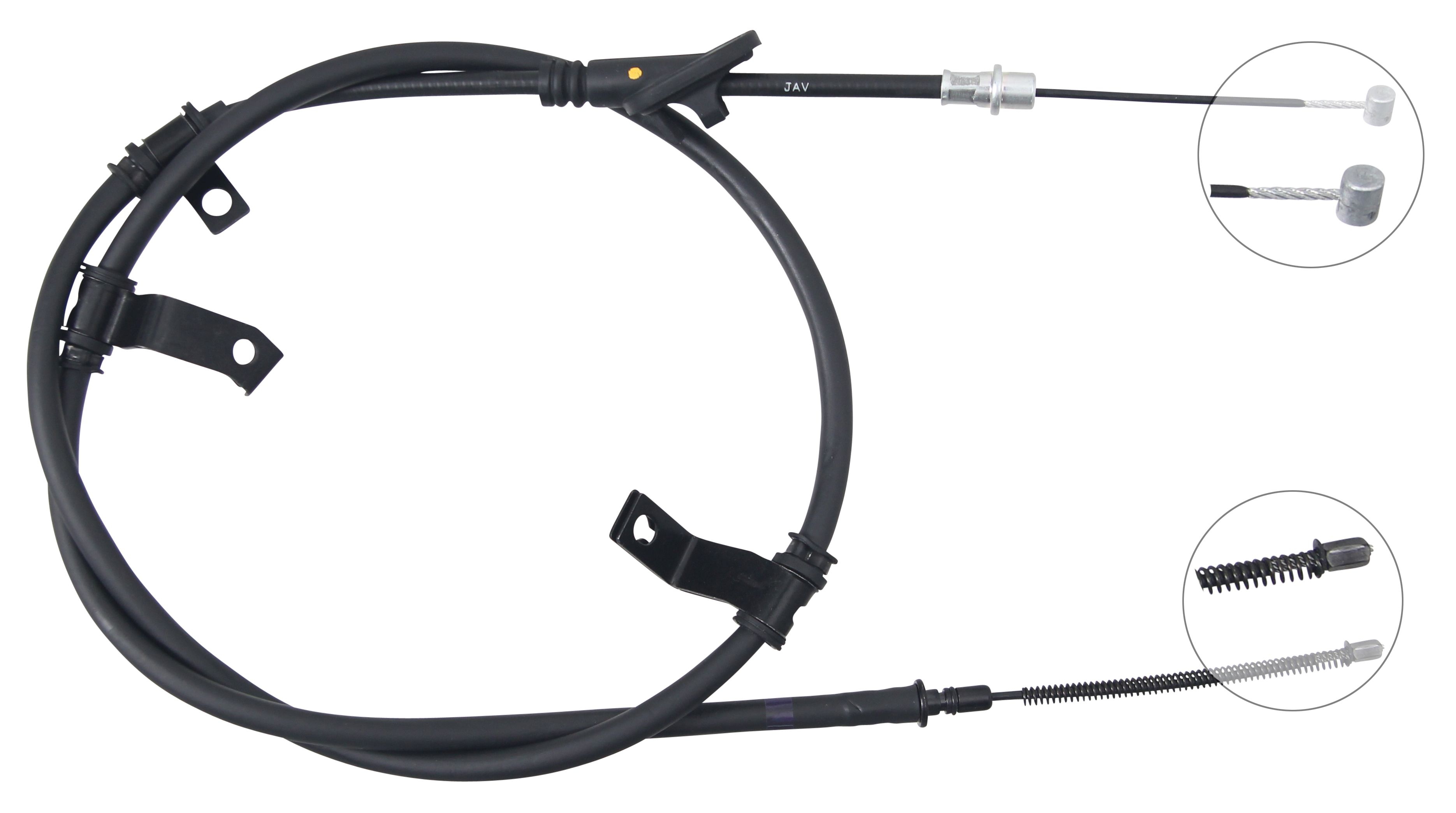 F.BECKER Håndbremsekabel 11711734 for HYUNDAI
